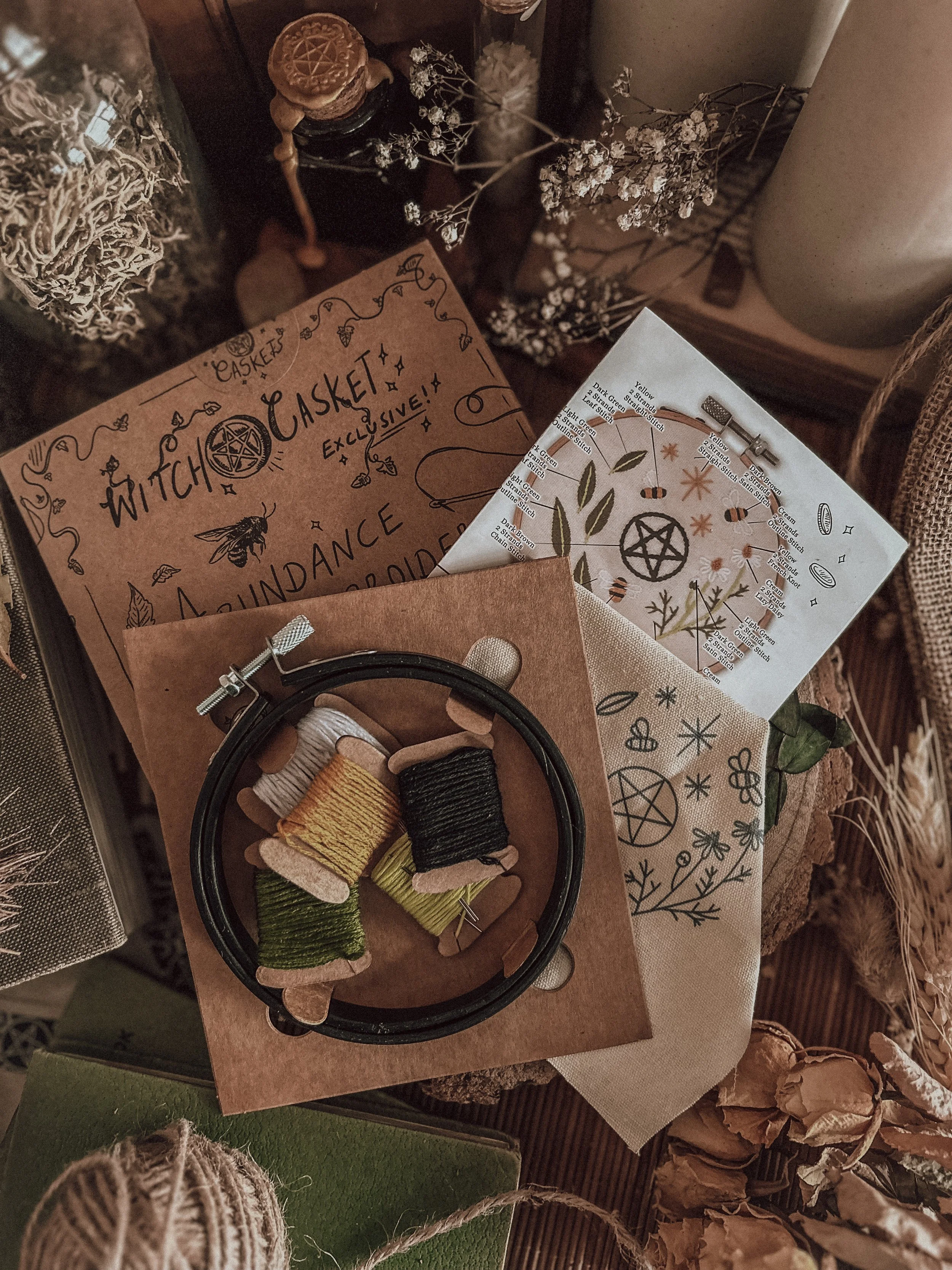Abundance Embroidery Kit