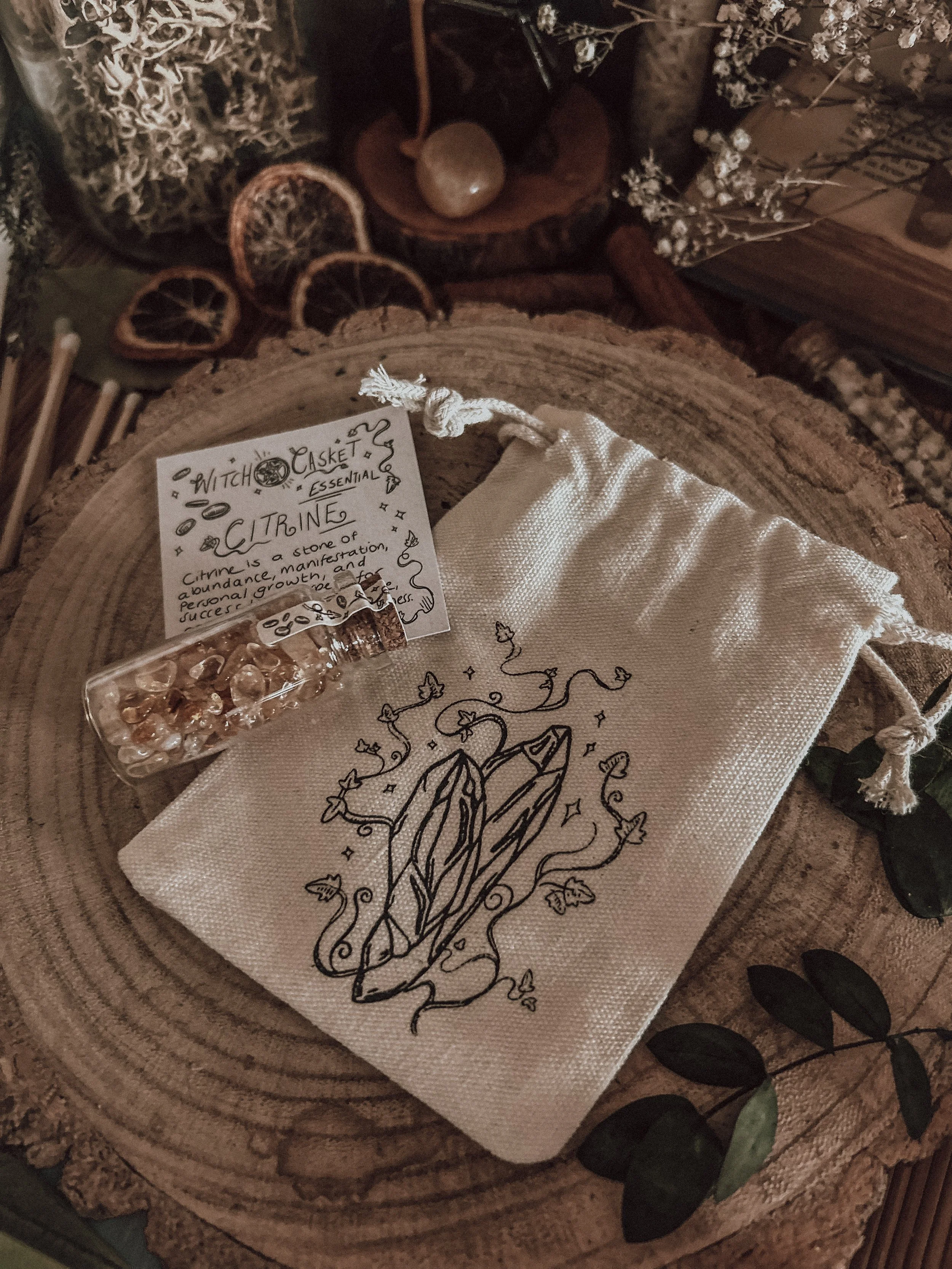 Natural Citrine Chips