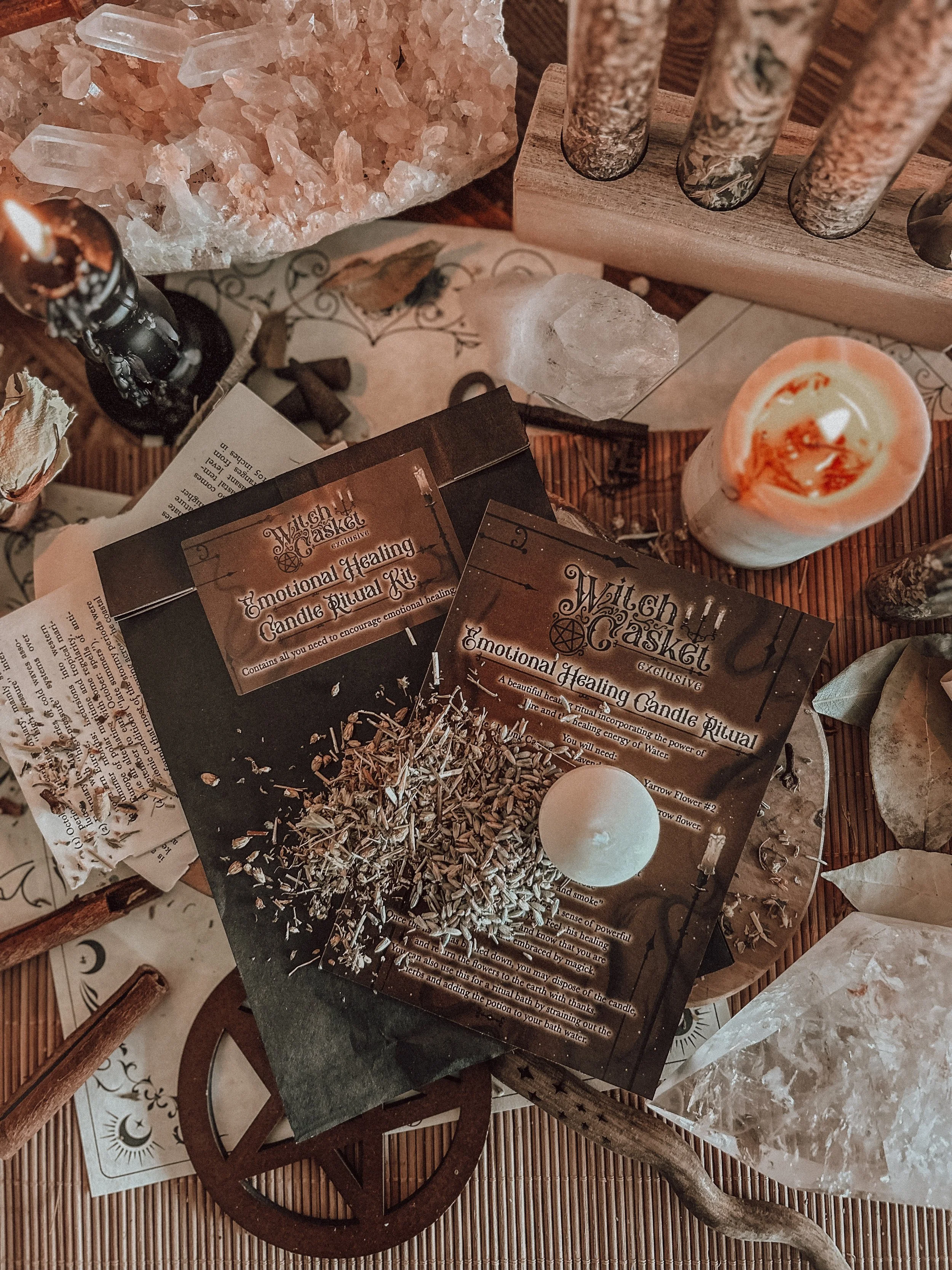 Emotional Healing Candle Ritual Kit