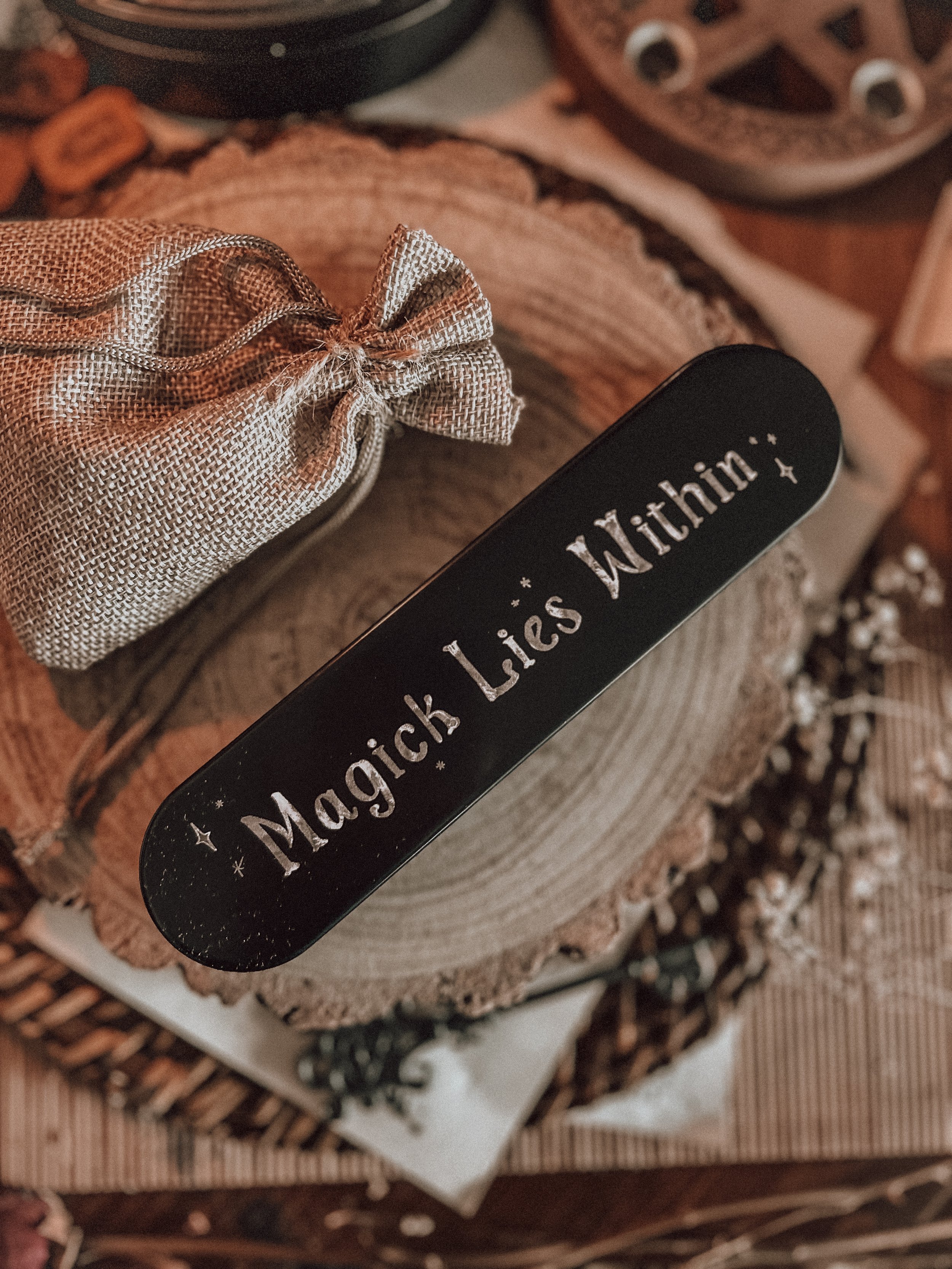 Magick Lies Within Tin