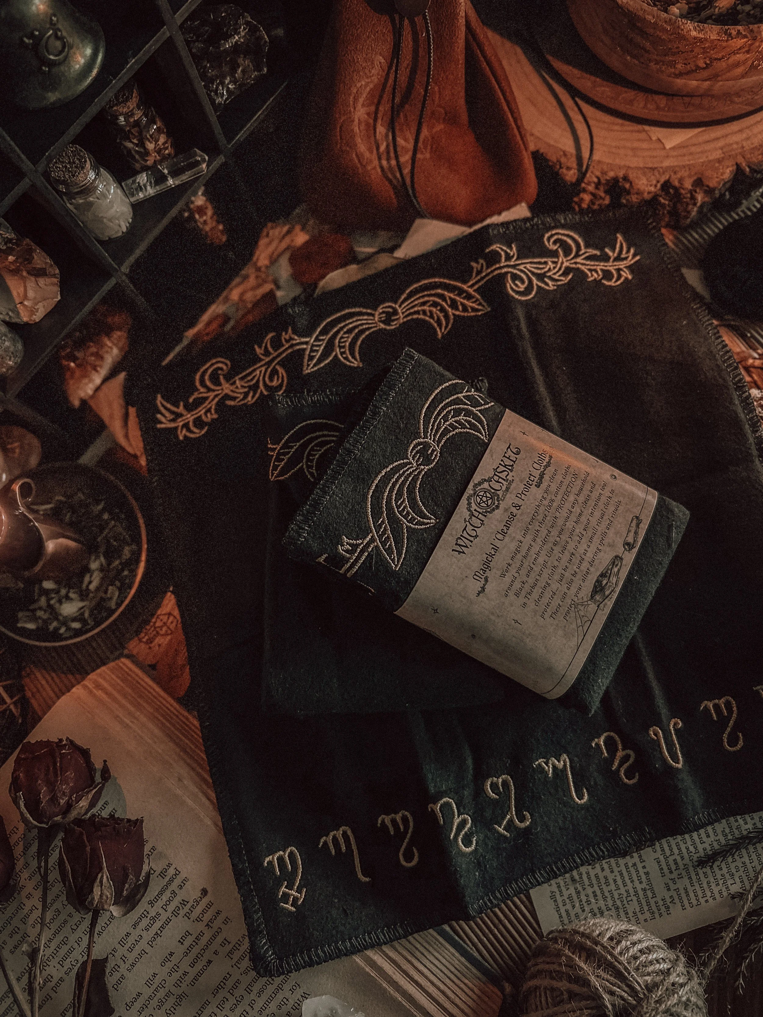 Magickal ‘Cleanse & Protect’ Cloths