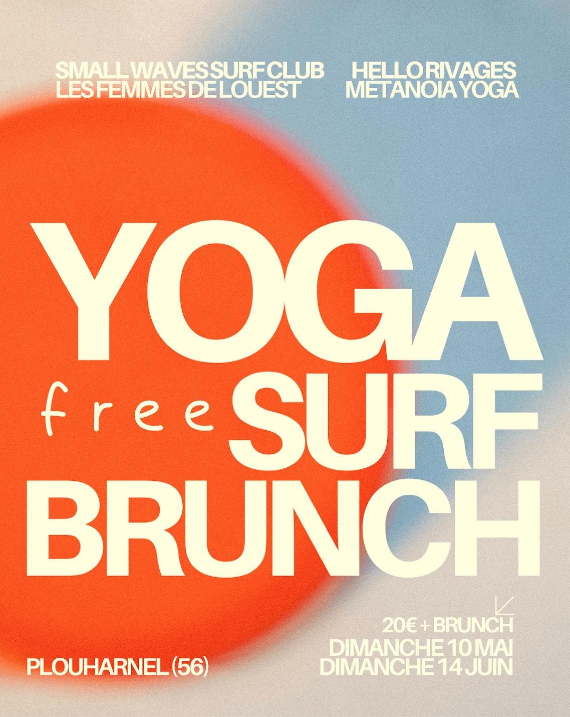 YOGA free SURF &amp; BRUNCH
