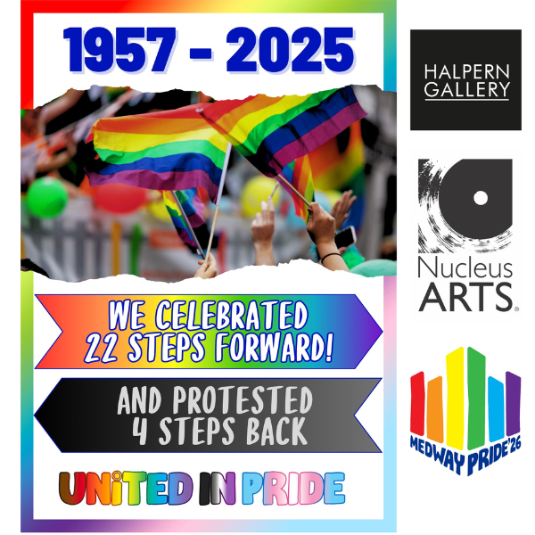 Medway Pride LGBTQIA+ History Month Exhibition - The Halpern Gallery