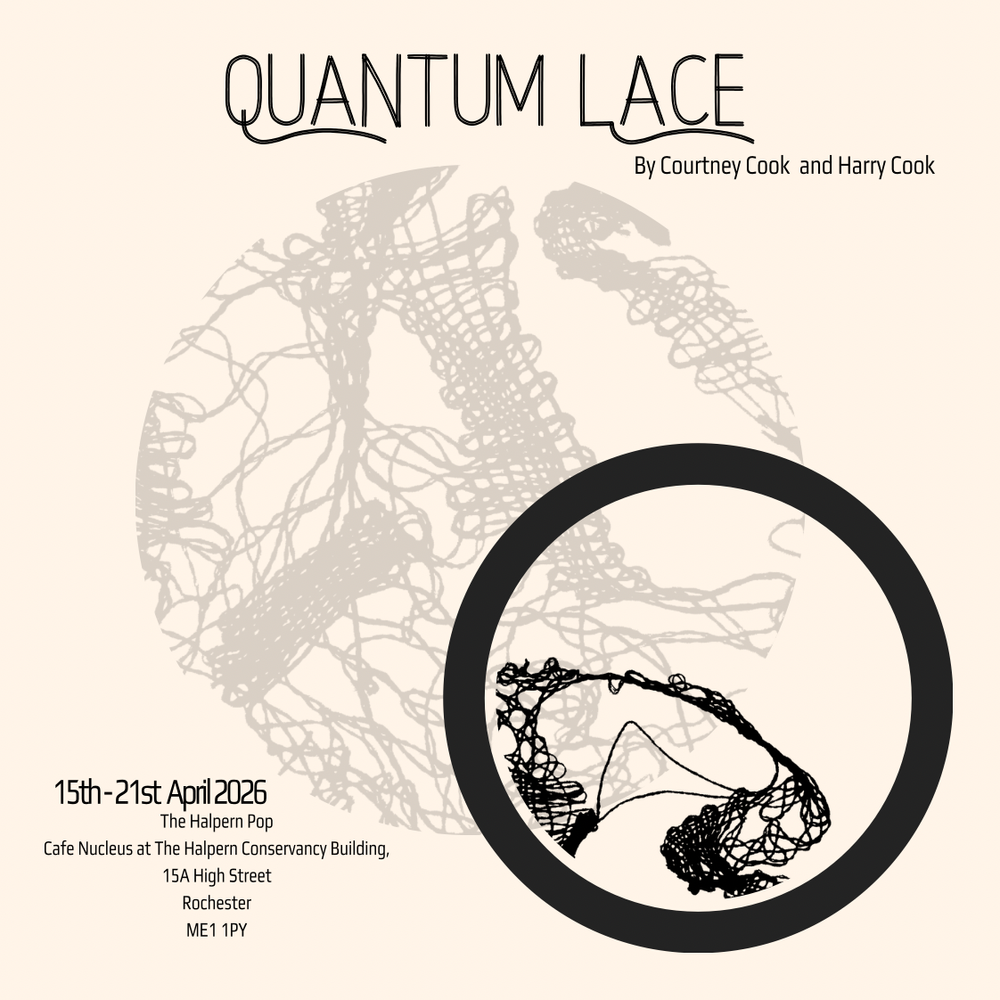 Quantum Lace: Entangled Material Memories - The Halpern Pop