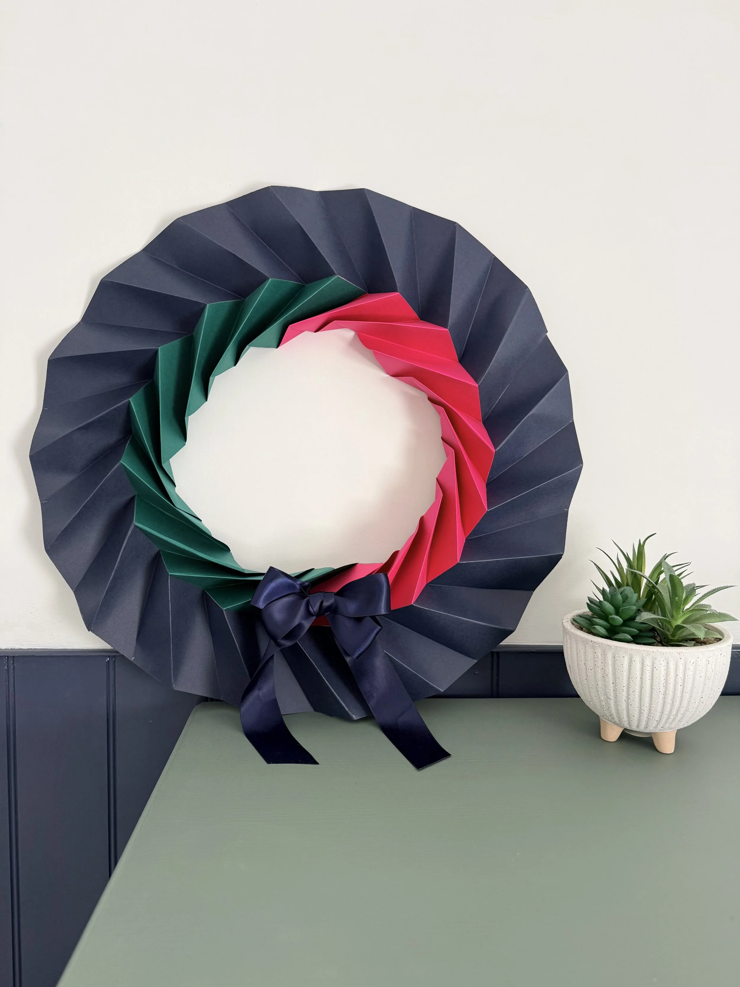 Young at Art - Paper-craft Wreath