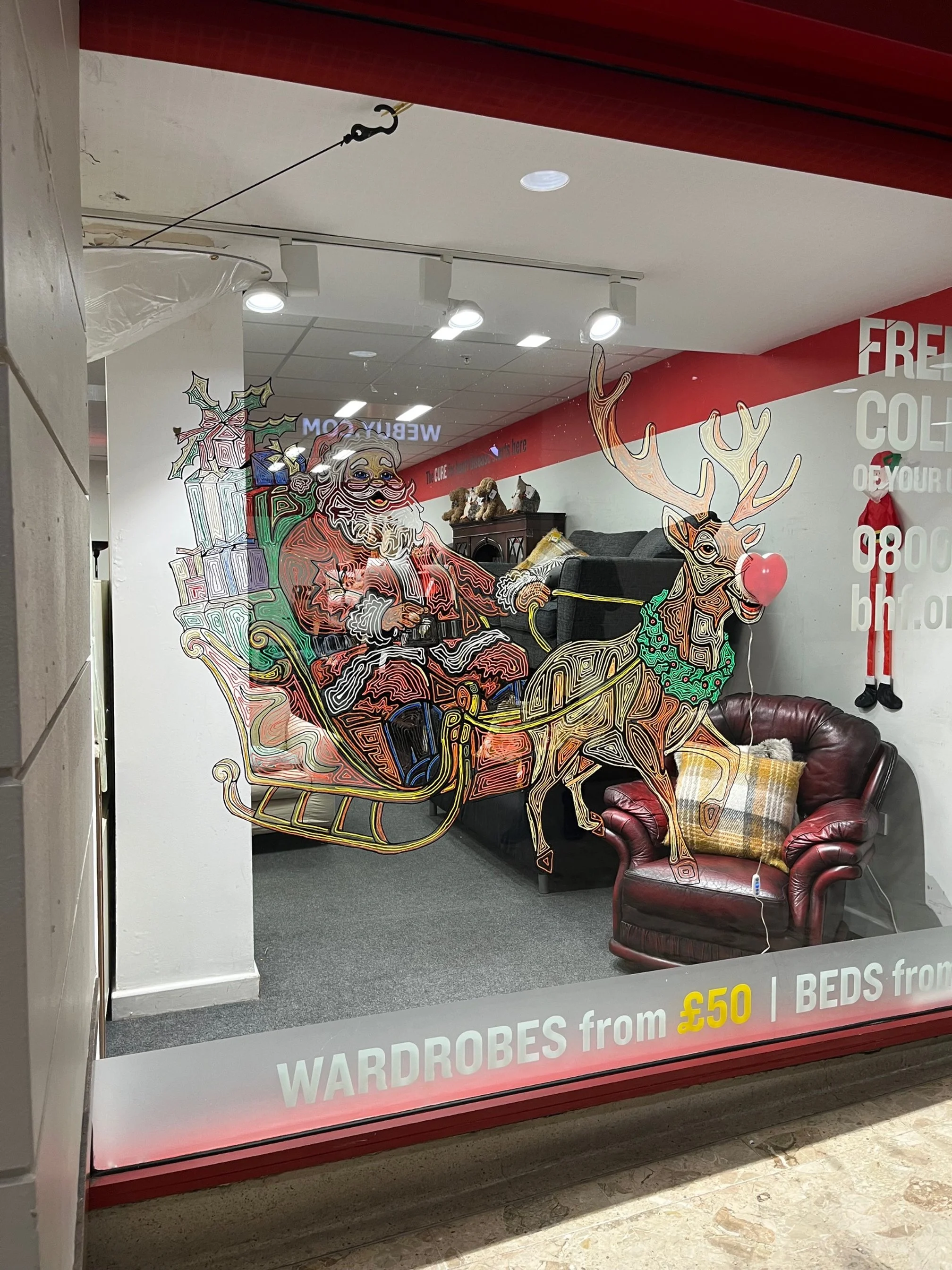 British Heart Foundation - Artist Tracey Woods