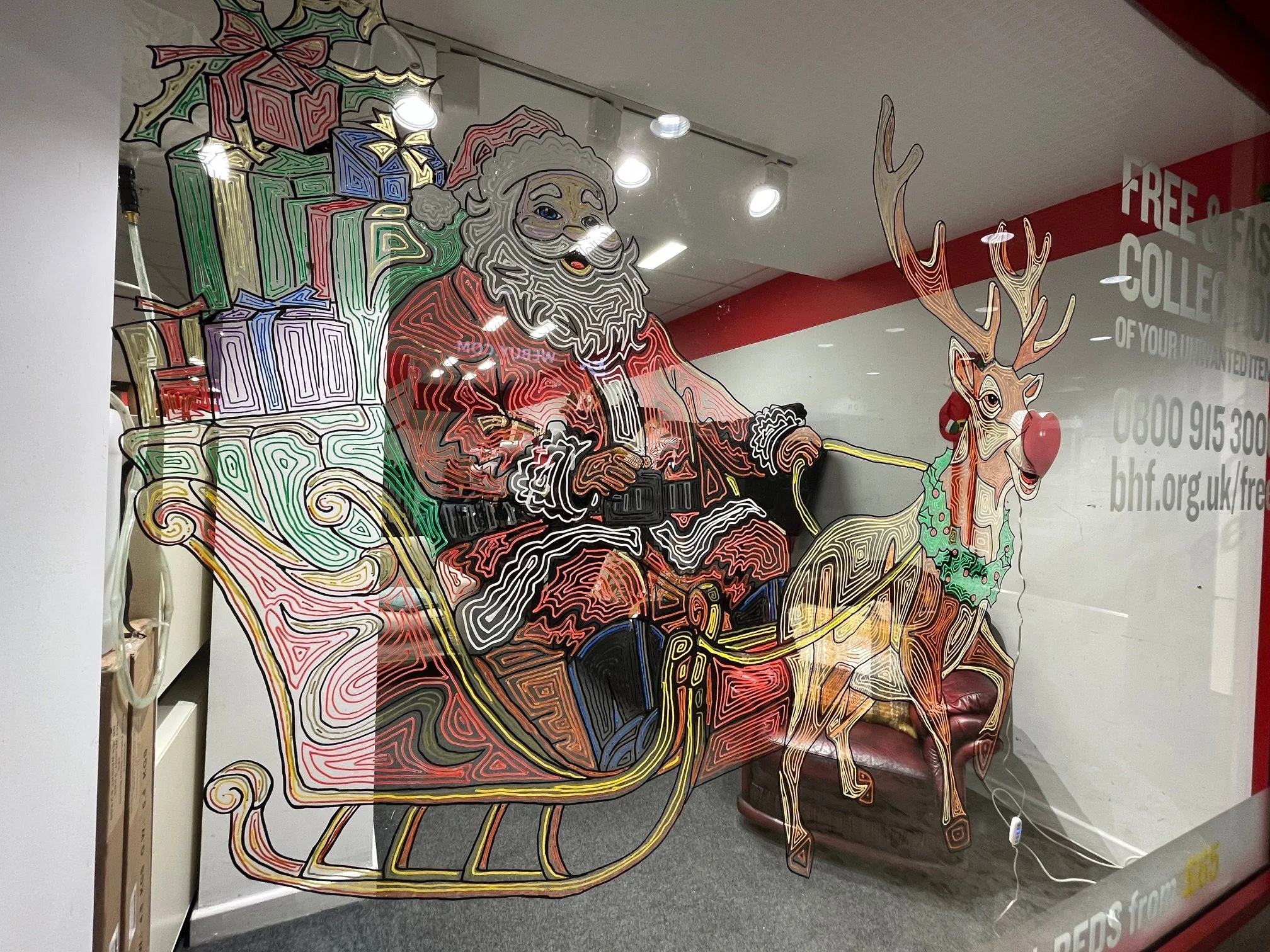 British Heart Foundation - Artist Tracey Woods