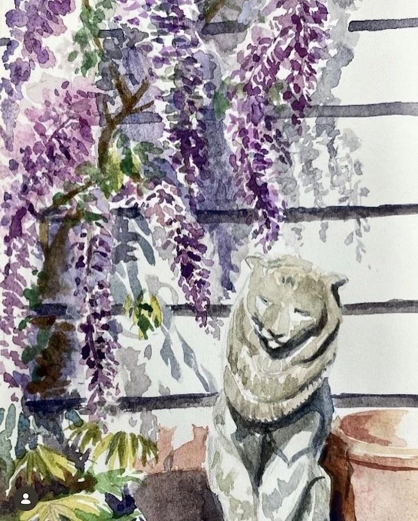Shed Guardian_watercolour on Paper_Noureen Englefield.jpeg