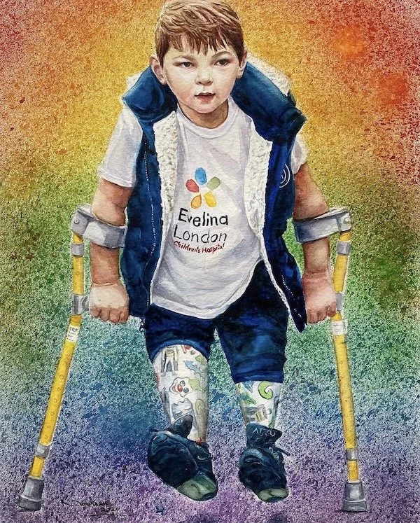 The Incredible Boy_Wartercolour on Paper_Noureen Englefield.jpeg