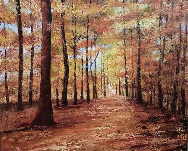 Autumn's Amber Symphony_Acrylic on Canvas_Noureen Englefield.jpeg