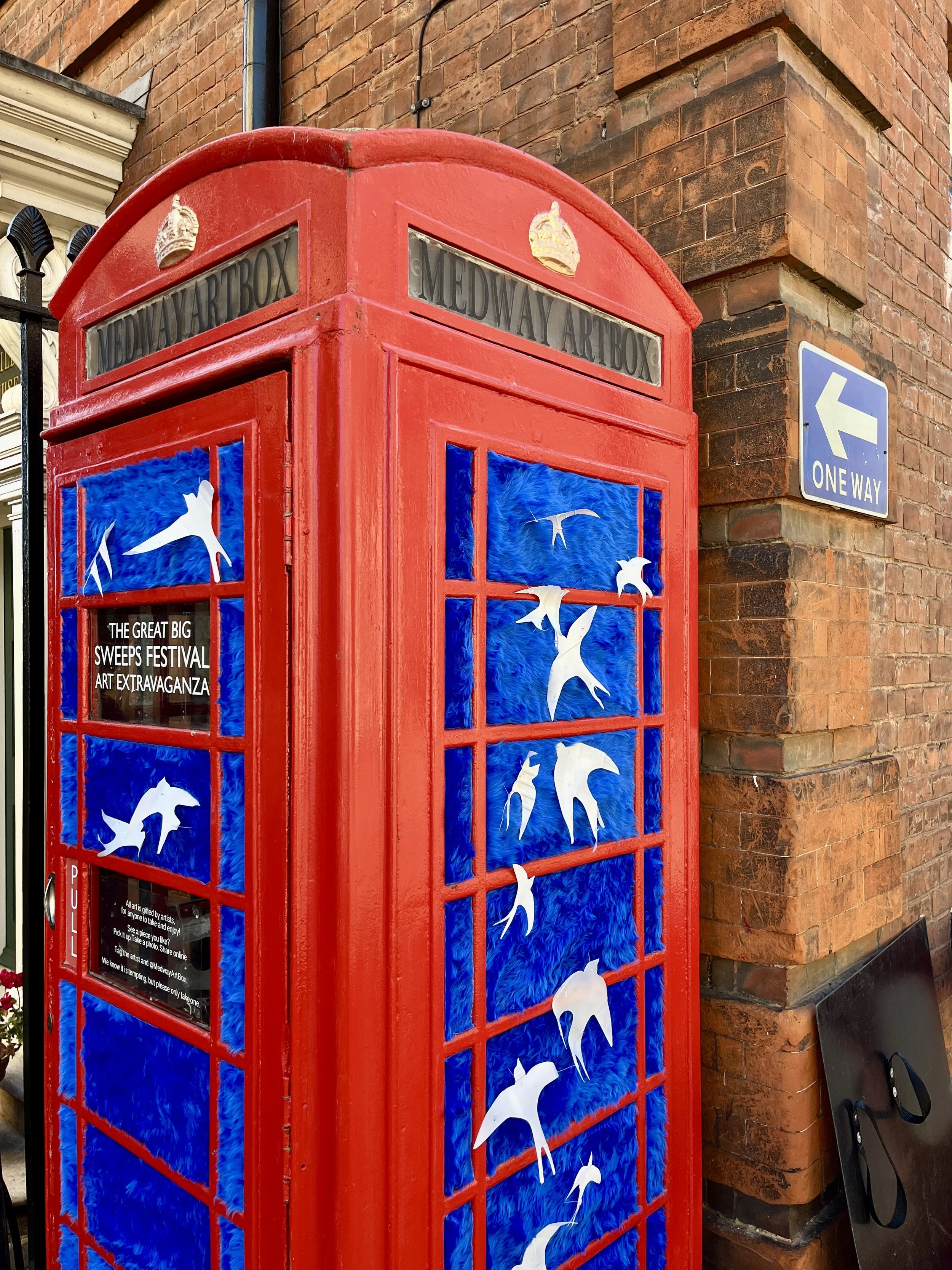  The Great Big Sweeps Festival Art Extravagranza  1 - 4 May 
Gift some art, take some art, share it online.   50,000 people will descend on Rochester for Medway's annual Sweeps Festival and Medway Art Box will be filled with art. The box will be open
