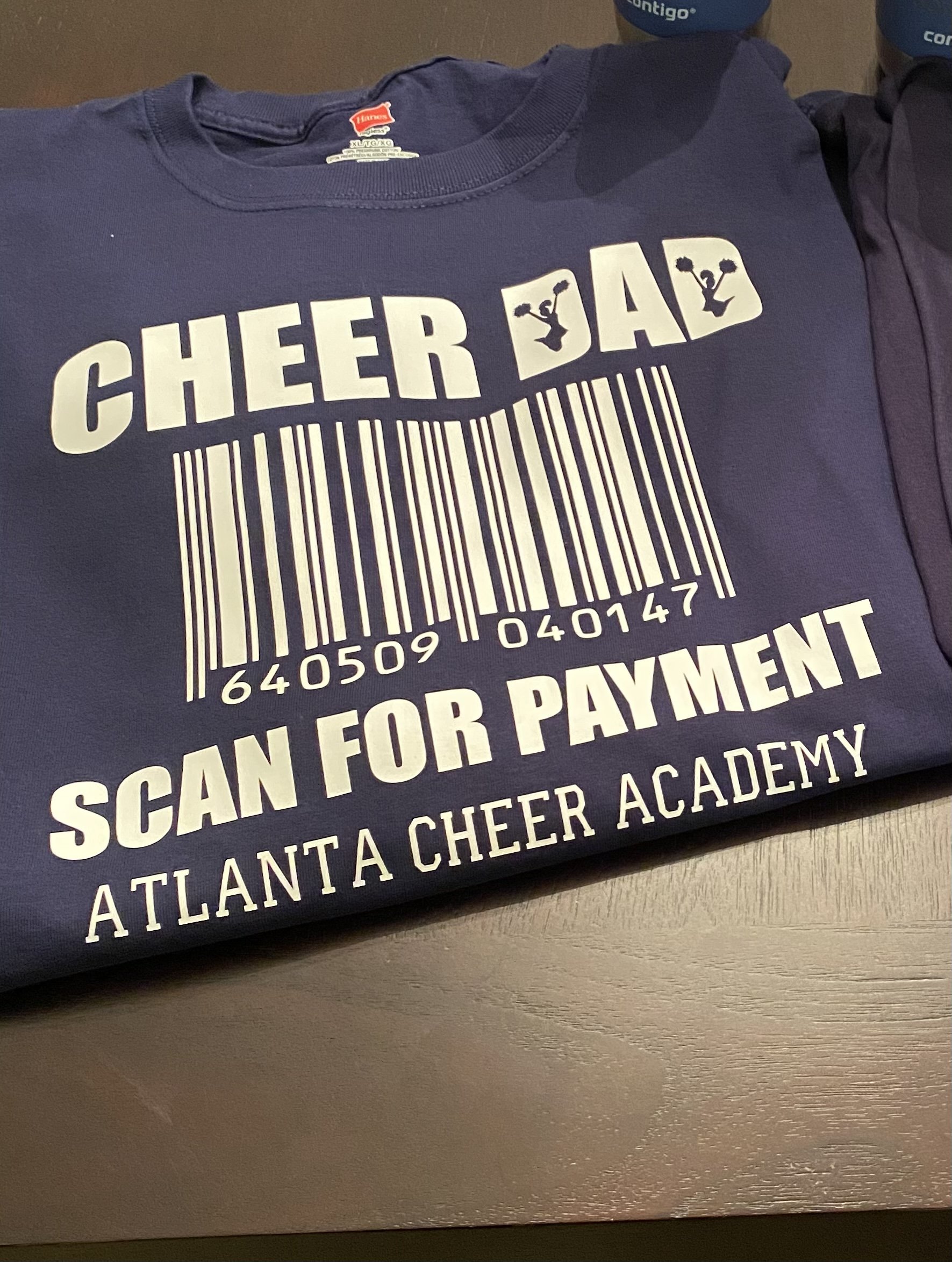 Cheer Dad Scan For Payment