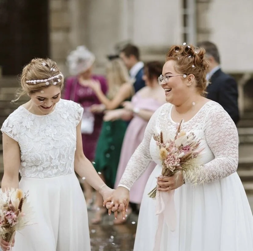 Amy and Becky, hair by me & make up by Evangeline Horner Mua 