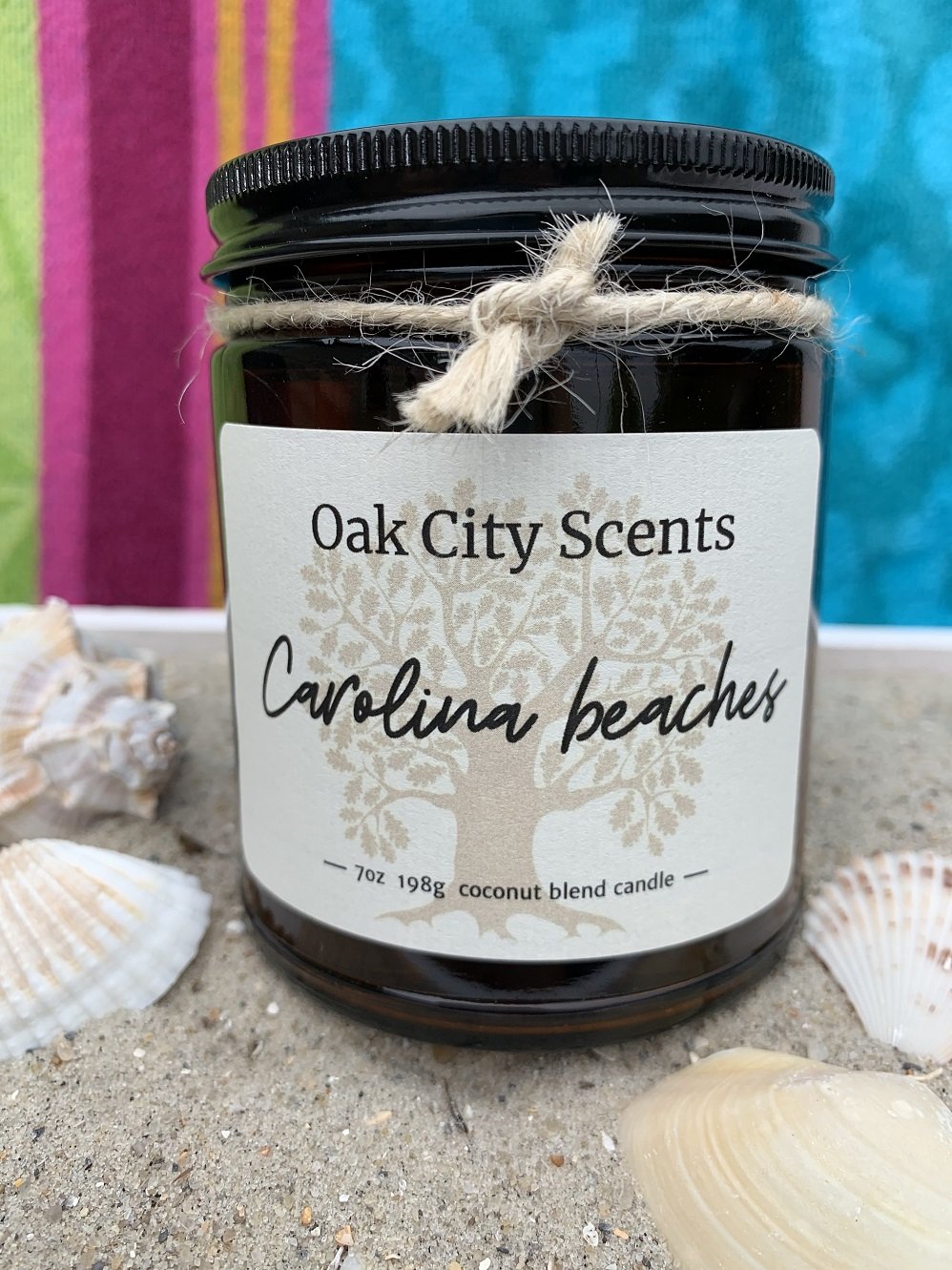 Beach Scented Candle, coastal scents, summer scented candle, beach scented  gifts, sea and sand gifts — Oak City Scents Candles
