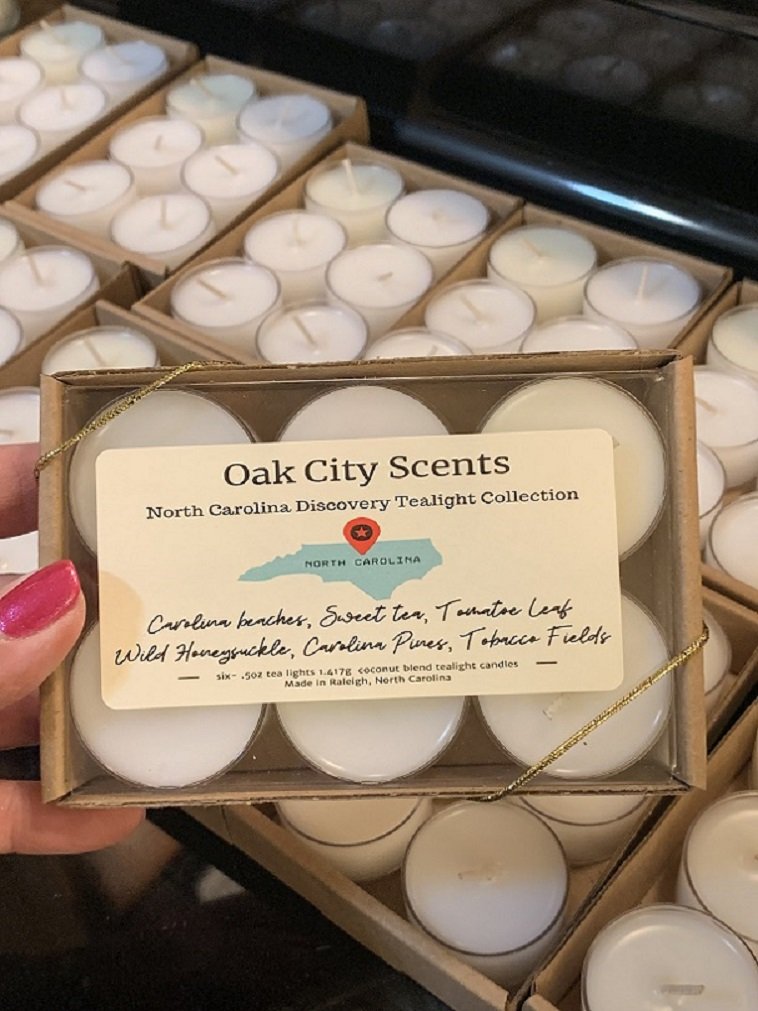 North Carolina Discovery Tealight Candle Set