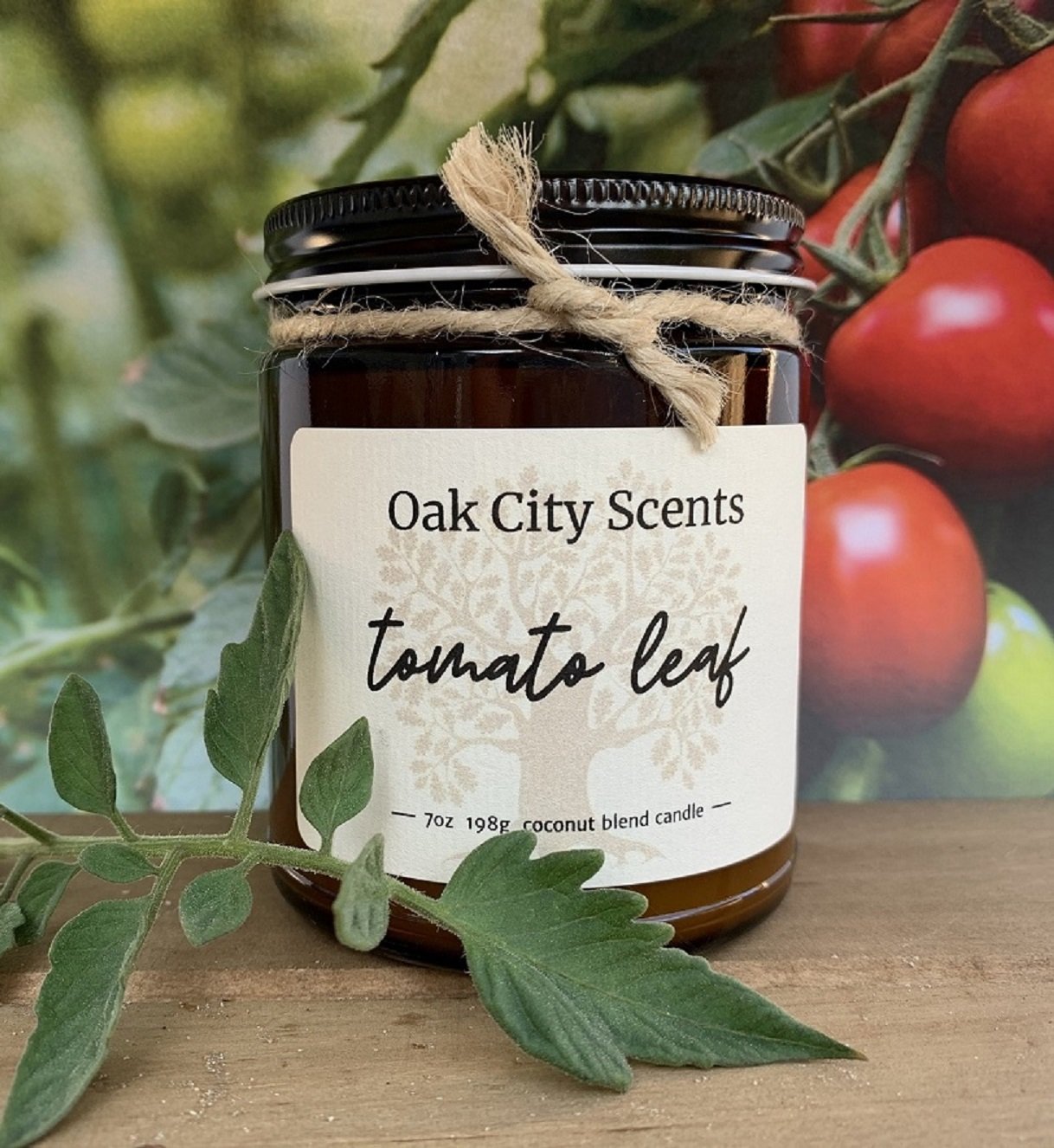 Tomato Leaf Scented Candle