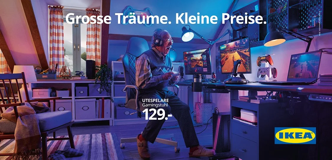 IKEA, BIG DREAMS SMALL PRICES KAMPAGNE Retouching/Proofing/Datenaufbereitung und Druck-PDF erstellt.