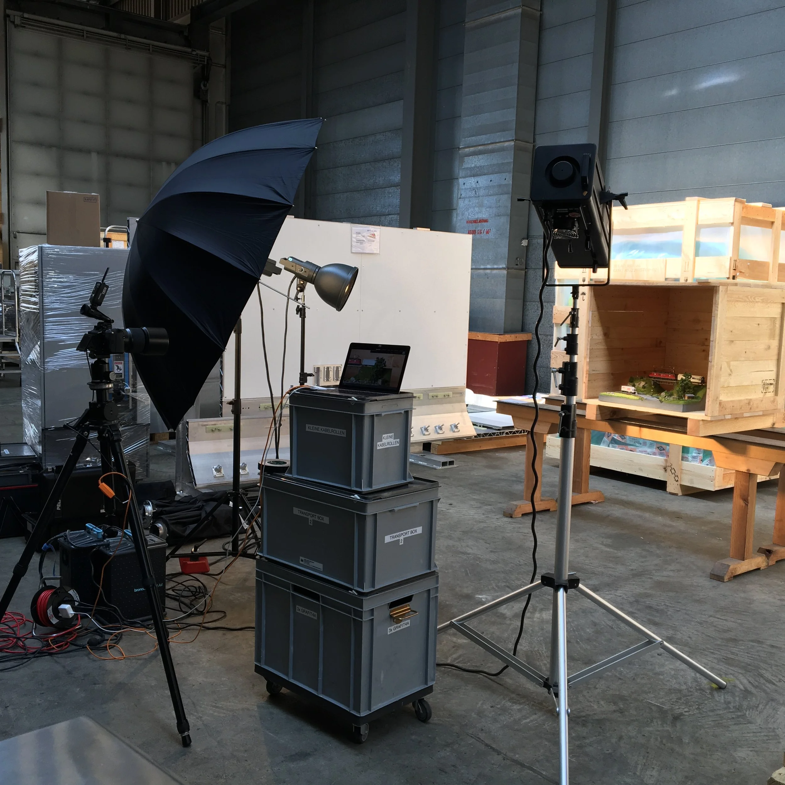 Making of, Vorbereitung Produkte Aufnahmen vor Ort, Fotograf Christoph Küenzi