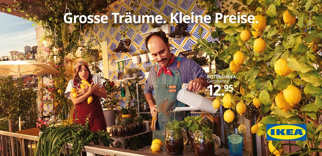 IKEA, BIG DREAMS SMALL PRICES KAMPAGNE Retouching/Proofing/Datenaufbereitung und Druck-PDF erstellt.