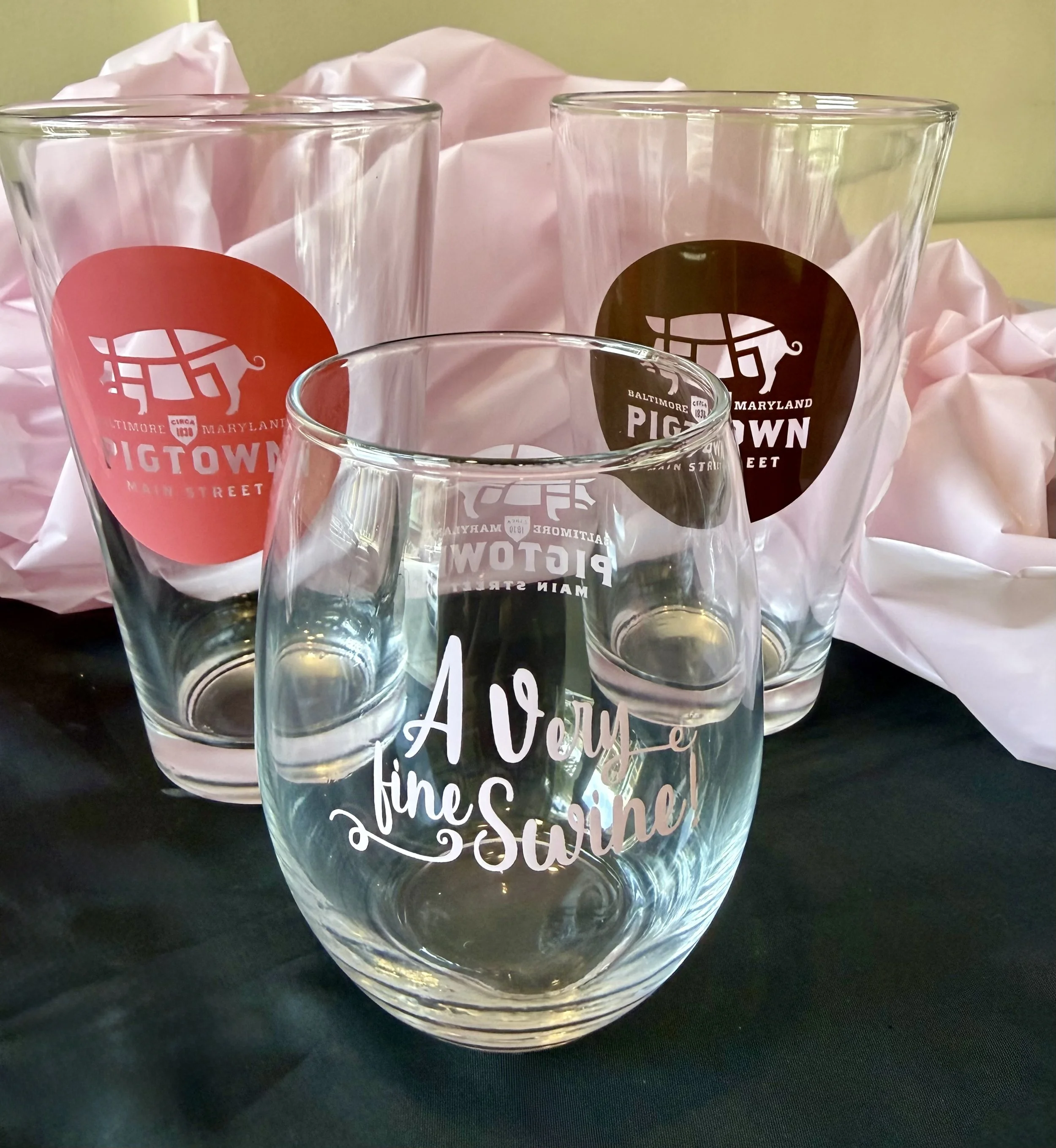 Set of Two Glasses