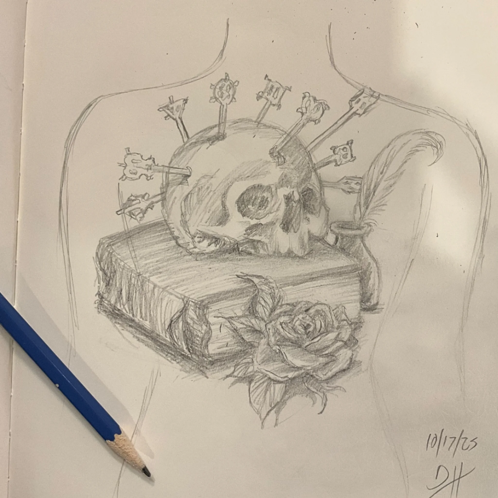 Day 287 of my #drawingaday challenge!
This design is up for grabs as a tattoo! Text me at (864)328-4555 if you’re interested, thanks! 🍻 
.
.
.
.
.
.
.
.
.
.
.
.
.
.
.
.
.
#atlanta #atlantaga #atltattoo #atlantatattooartist #atlantatattoo #atla