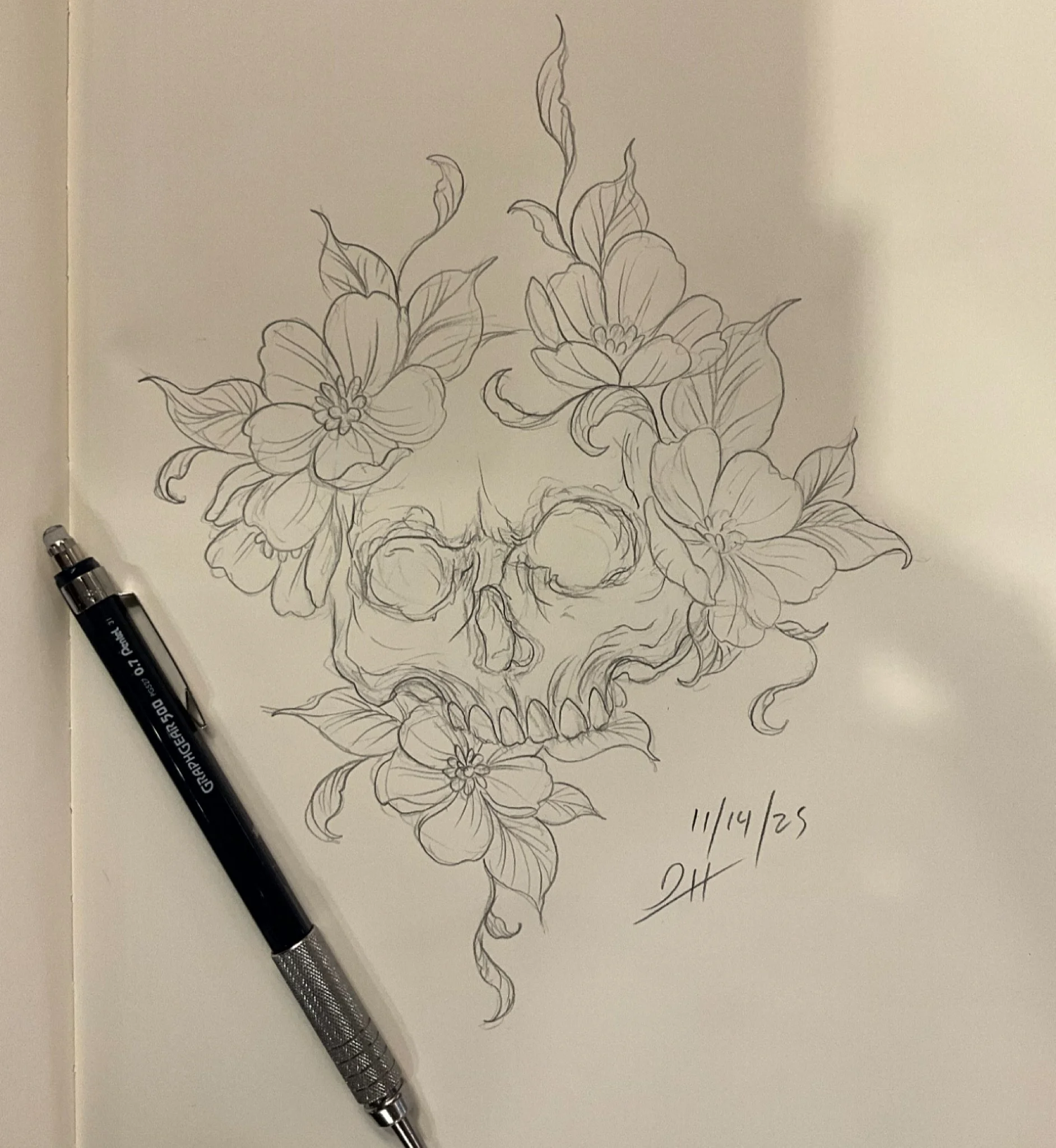 Day 315 of my #drawingaday challenge!
This design is up for grabs as a tattoo! Text me at (864)328-4555 if you&rsquo;re interested, thanks! 🍻 
.
.
.
.
.
.
.
.
.
.
.
.
.
.
.
.
.
#atlanta #atlantaga #atltattoo #atlantatattooartist #atlantatattoo #atla