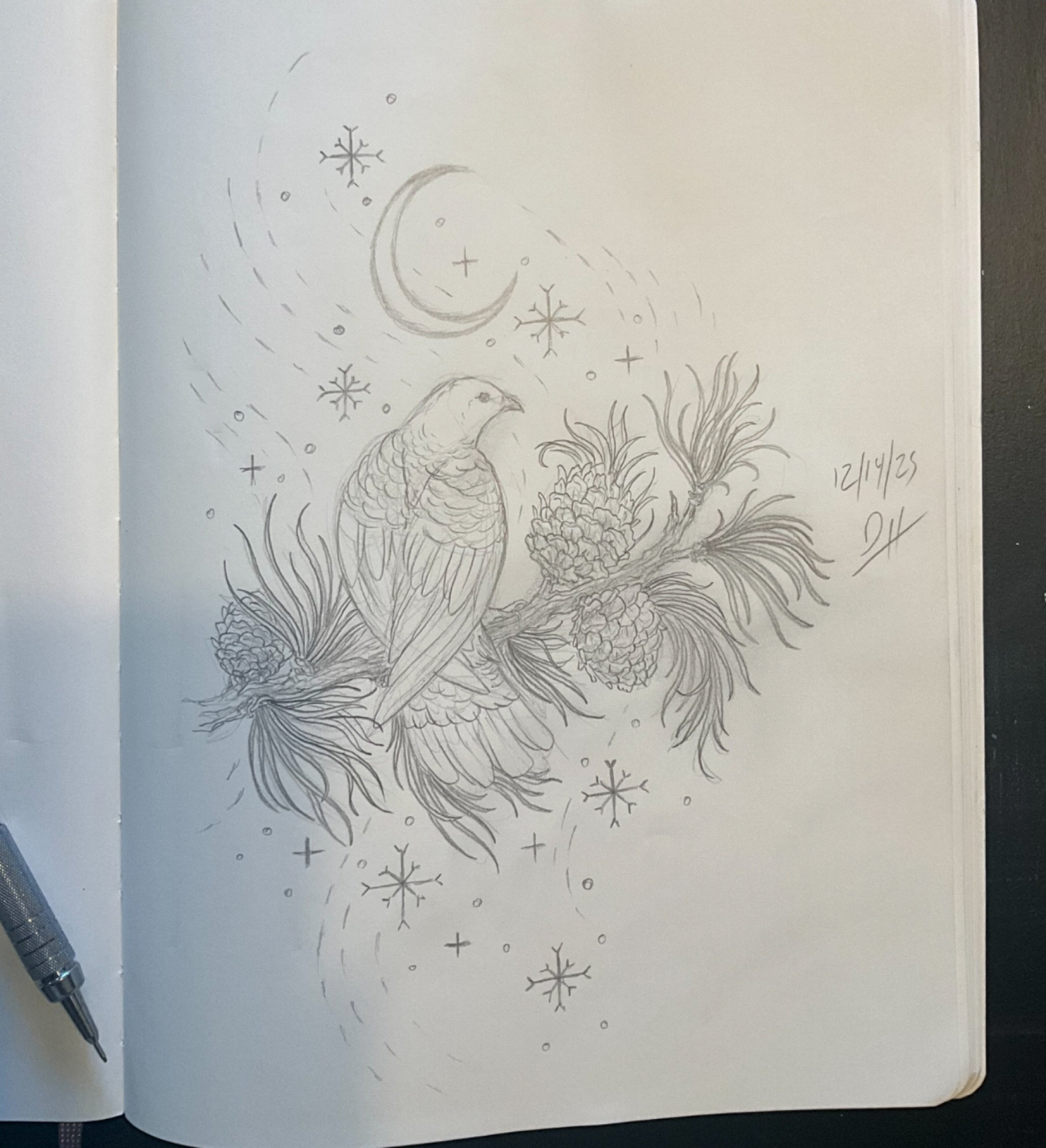 Day 346 of my #drawingaday challenge!
This design is up for grabs as a tattoo! Text me at (864)328-4555 if you&rsquo;re interested, thanks! 🍻 #drawingoftheday #atlantatattooartist