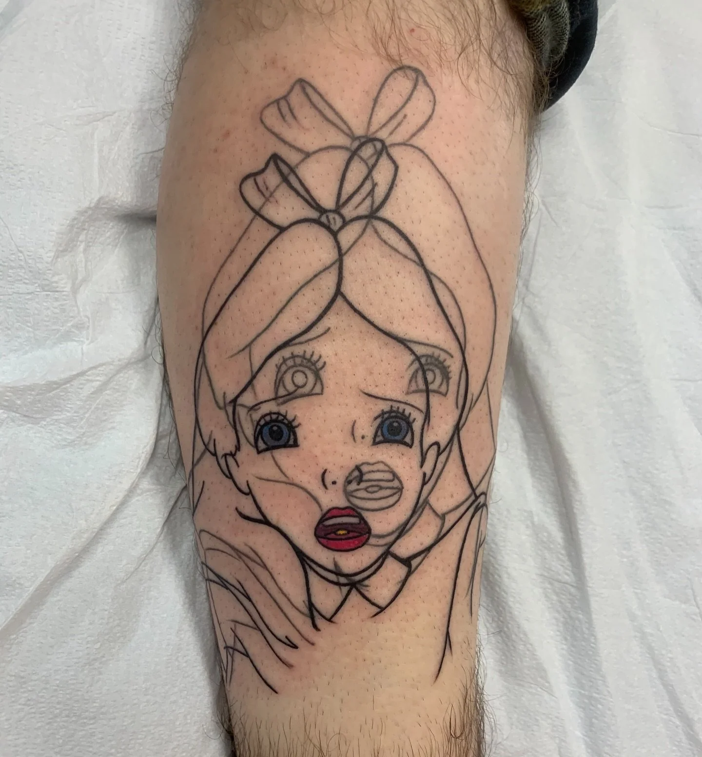 I&rsquo;d love to make some more psychedelic tattoos in this style. If you&rsquo;re interested in something like that, shoot me a text at 864-328-4515 and we can talk about it and set something up, thanks! 🍻 #atlantatattooartist #northgeorgiatattooa