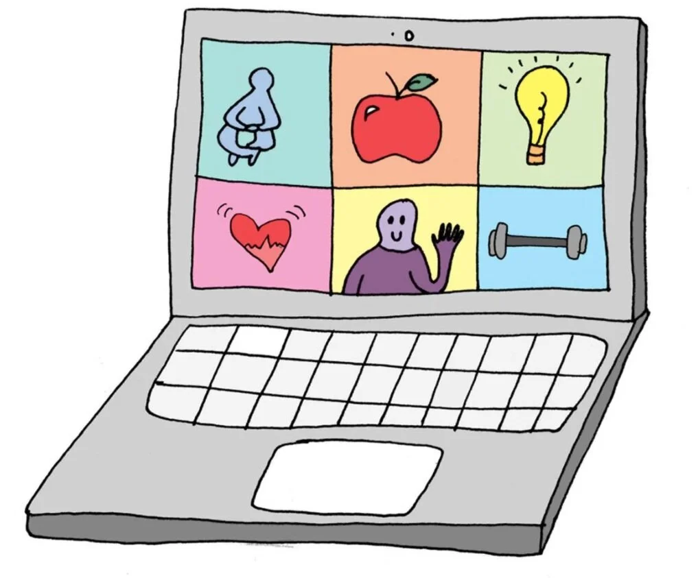 Click on Laptop to Check Out TUHSD'S Virtual Counseling & Wellness Website