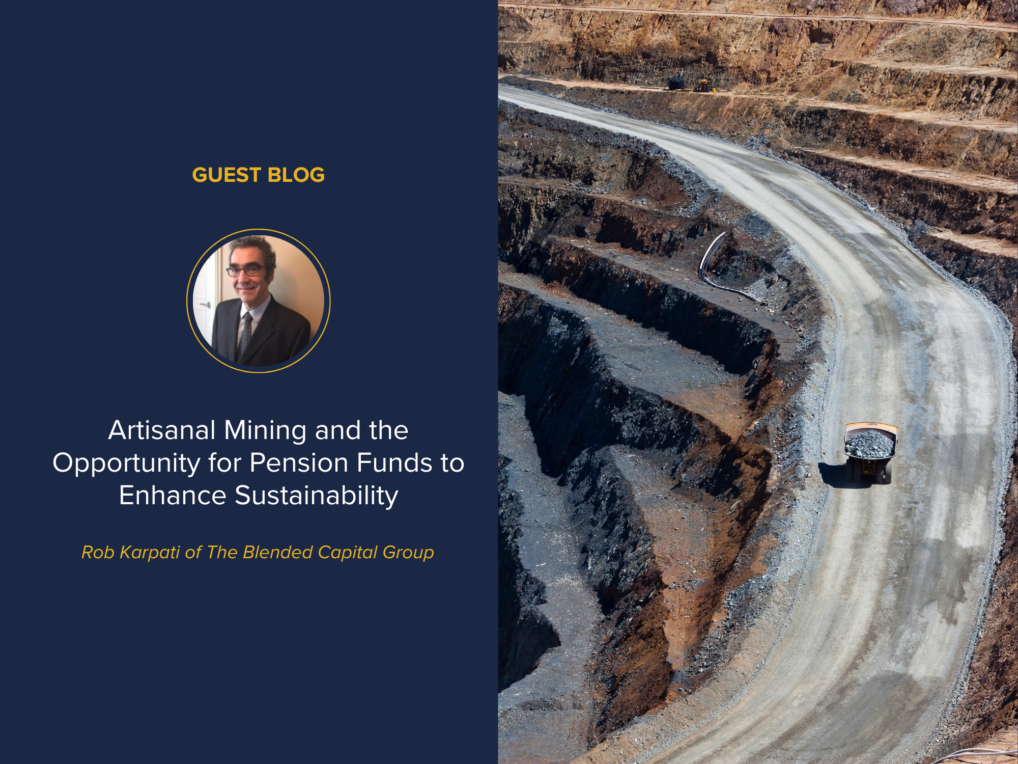 Artisanal Mining and the Opportunity for Pension Funds to Enhance Sustainability