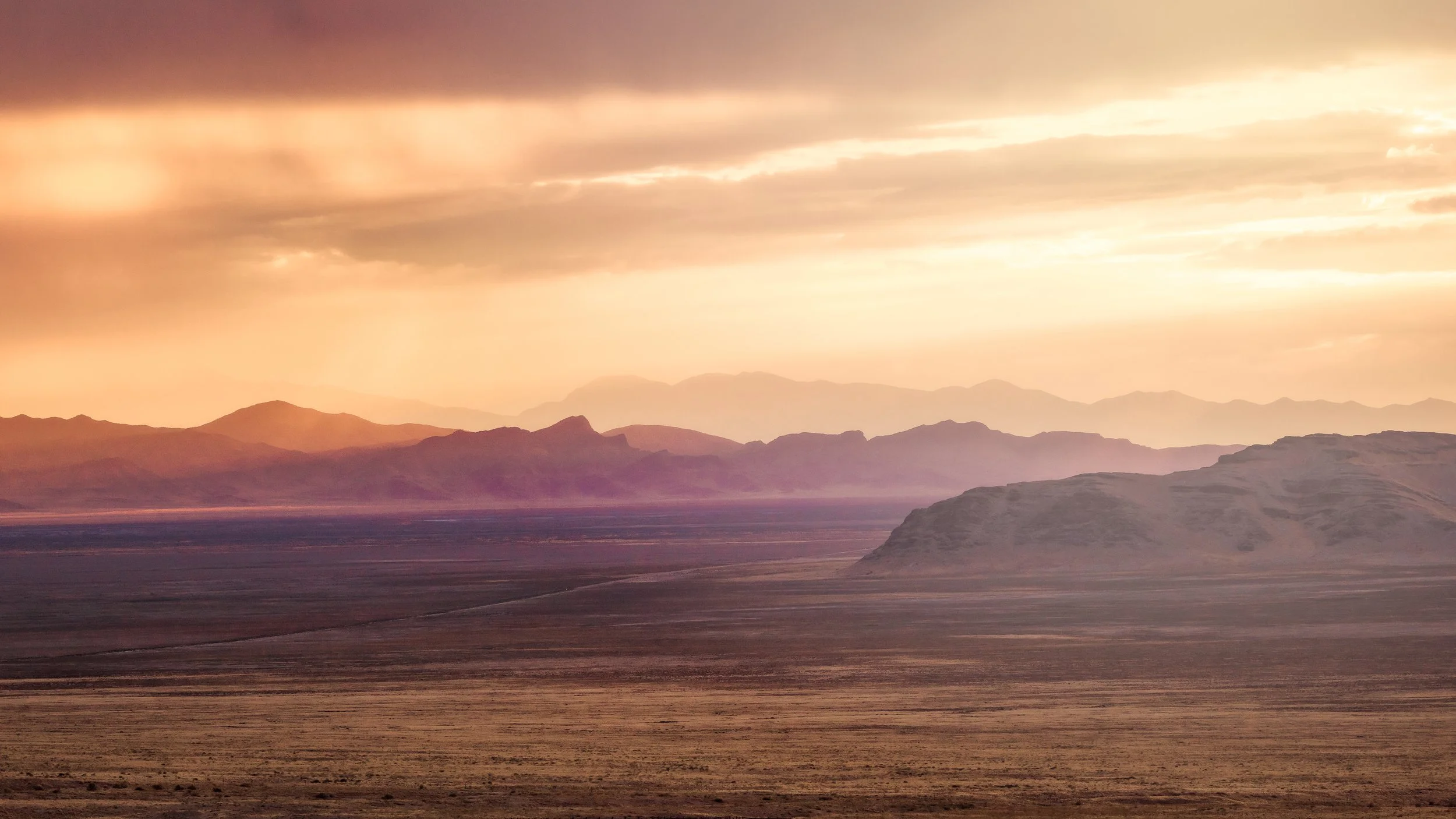 Golden Hour in the Utah desert