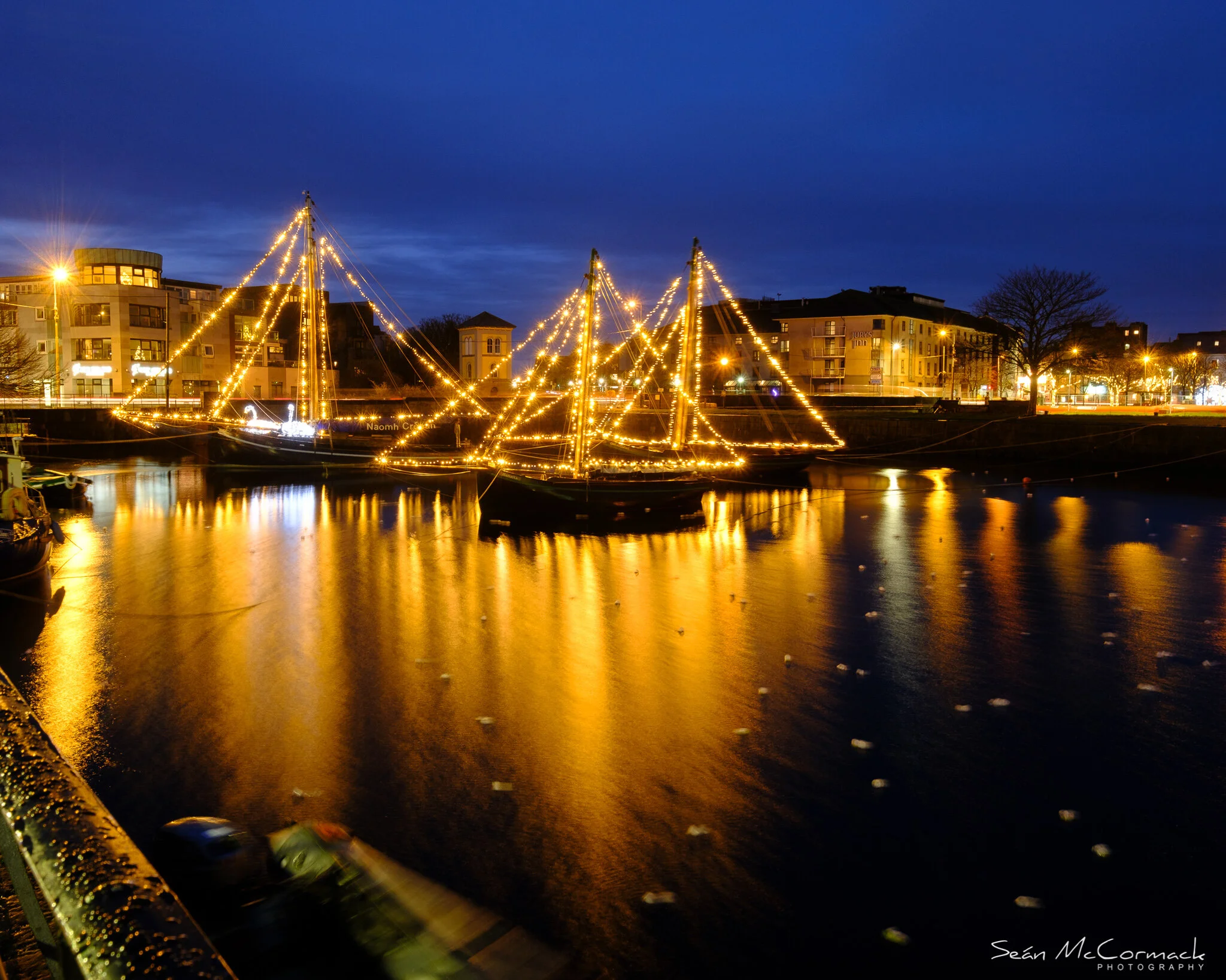 Winter Lights at The Cladagh