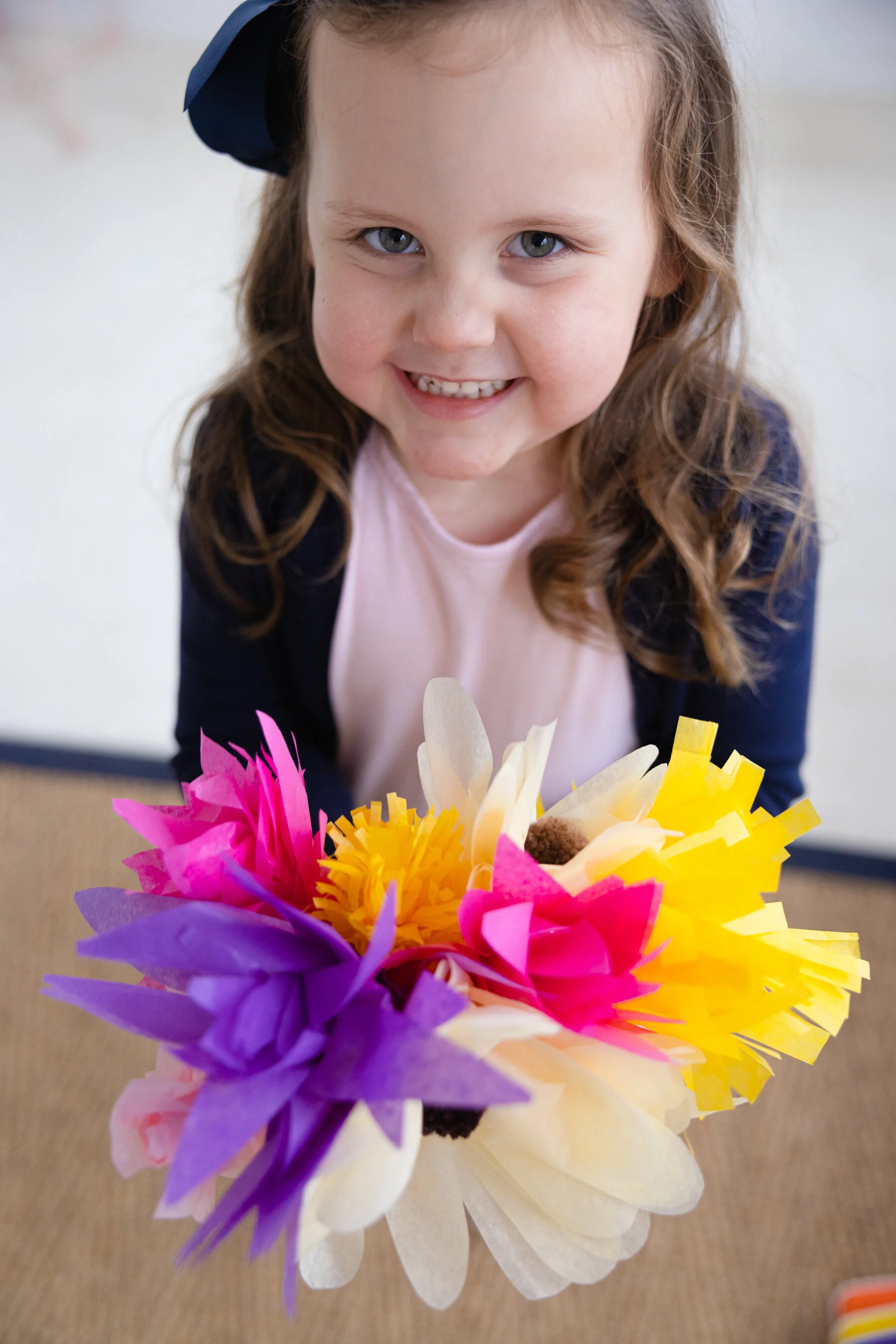 Tissue Paper Flowers — The Crafty Mommy