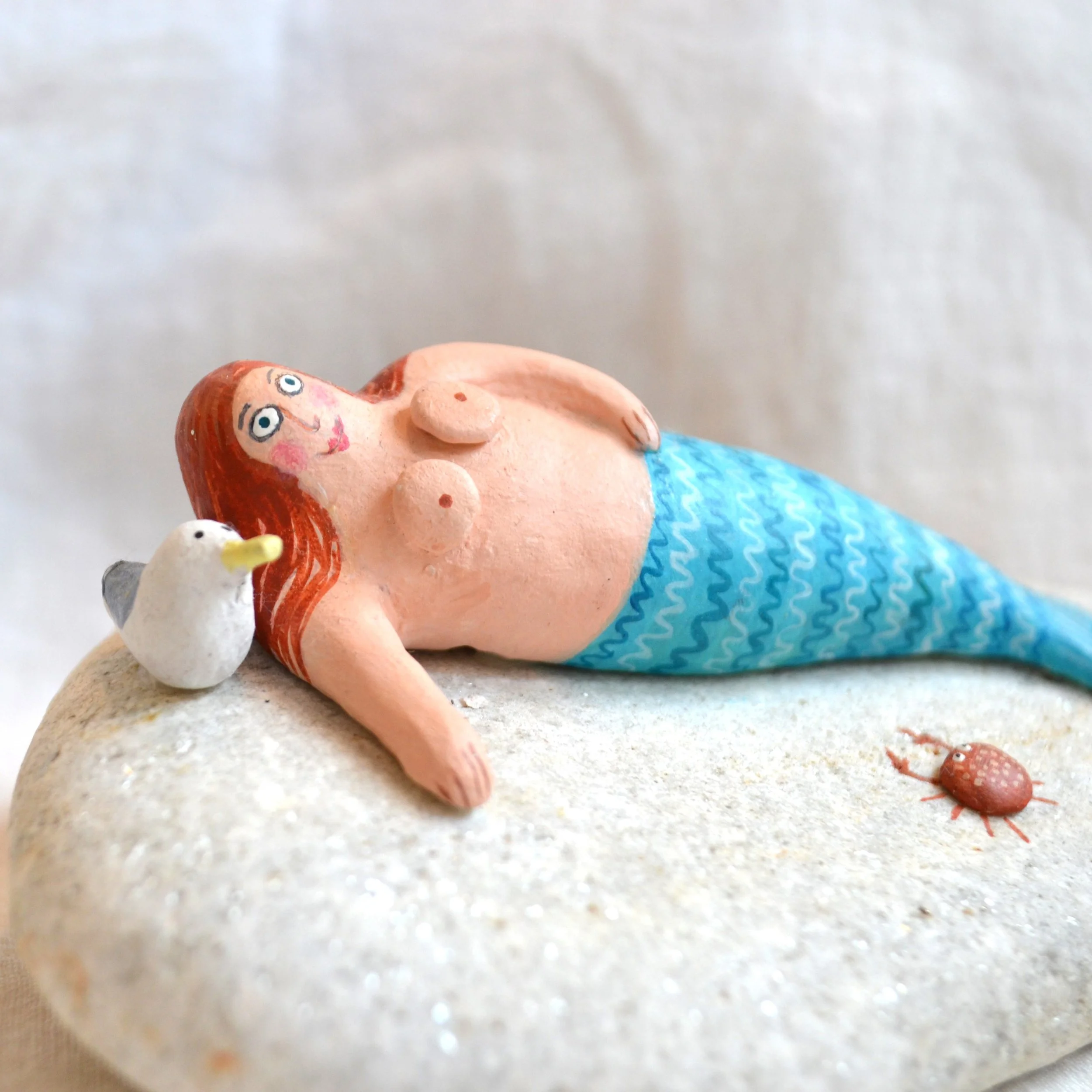 Reclining Mermaid