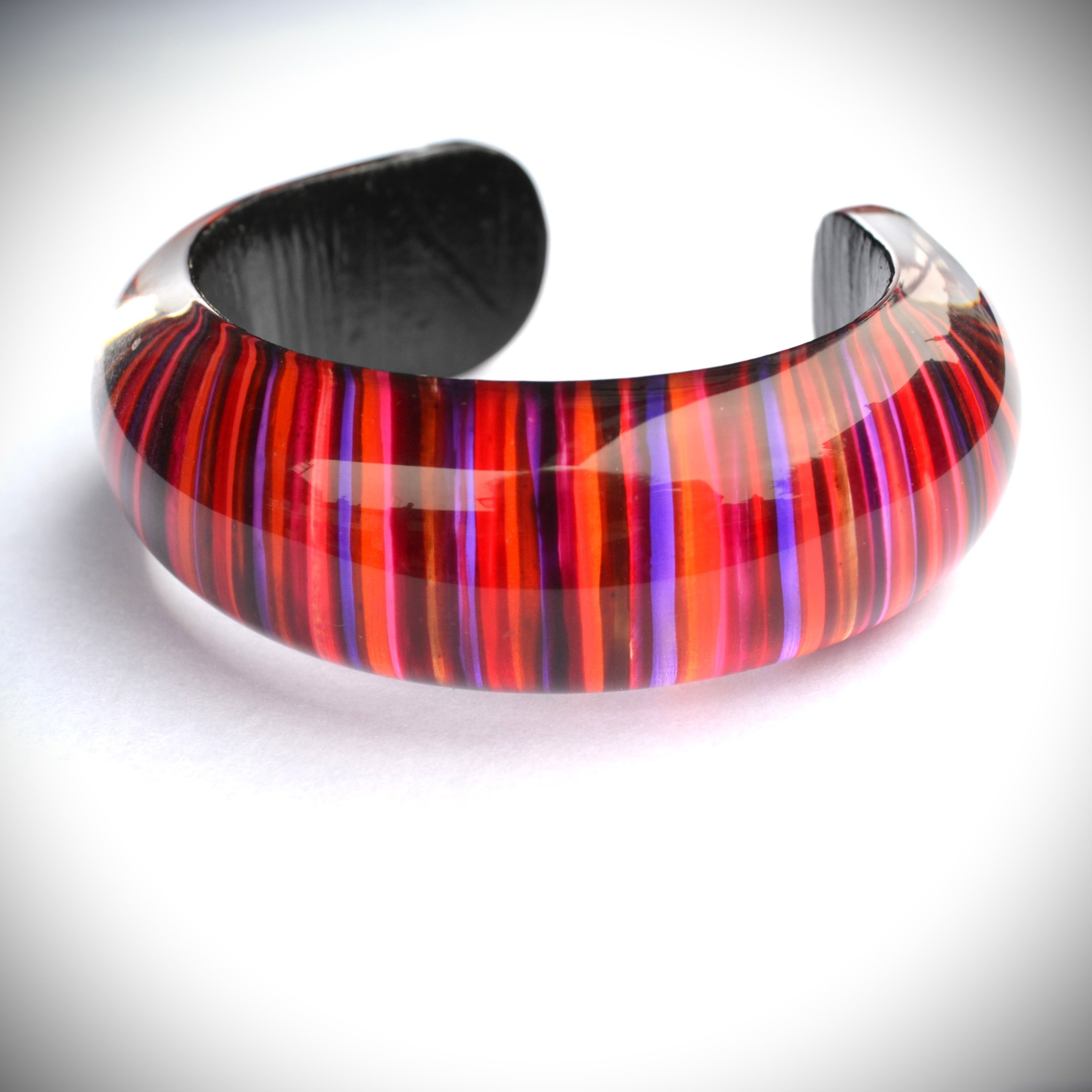 Red brown bangle