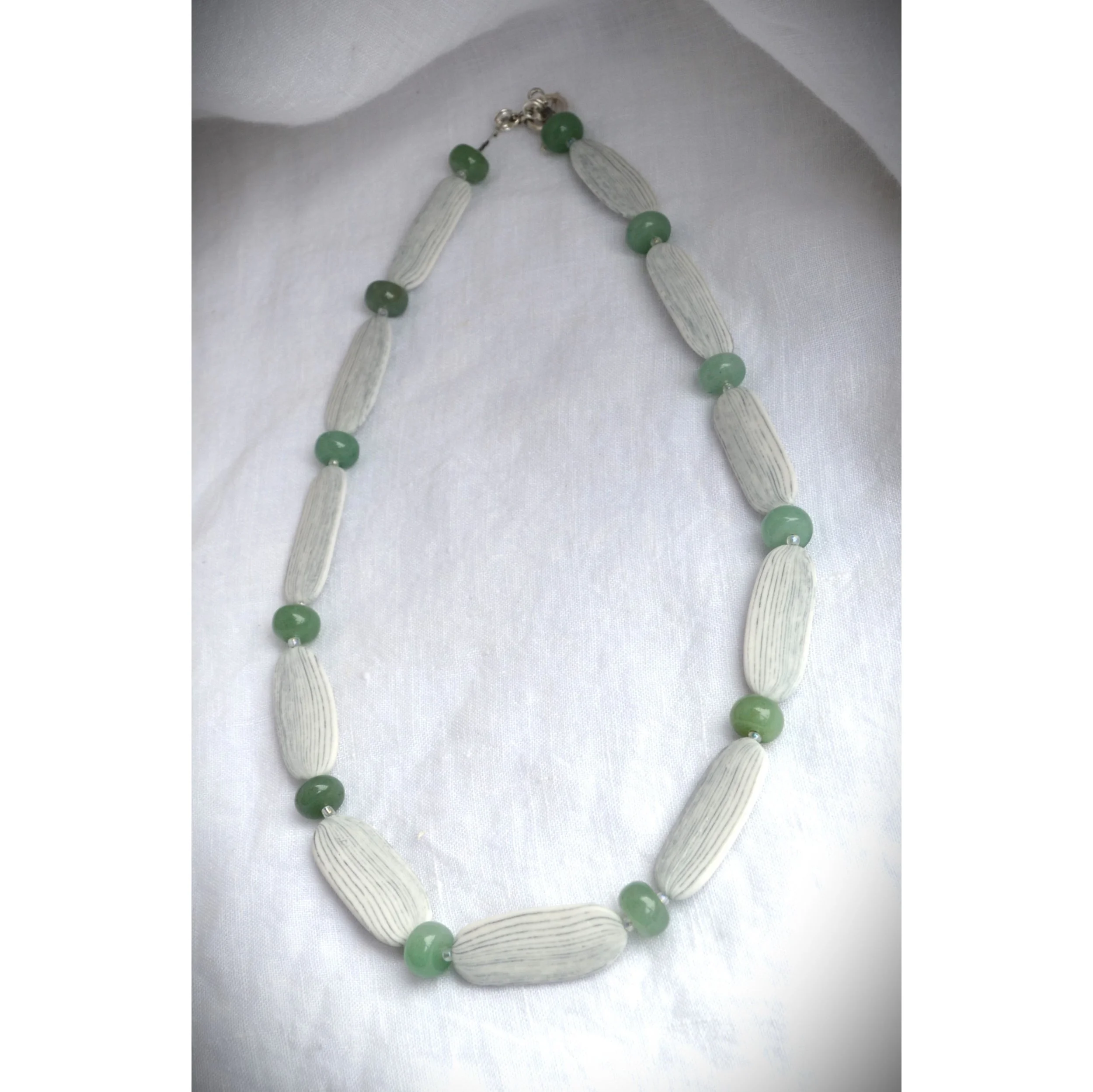 green aventurine porcelain necklace 1.jpg
