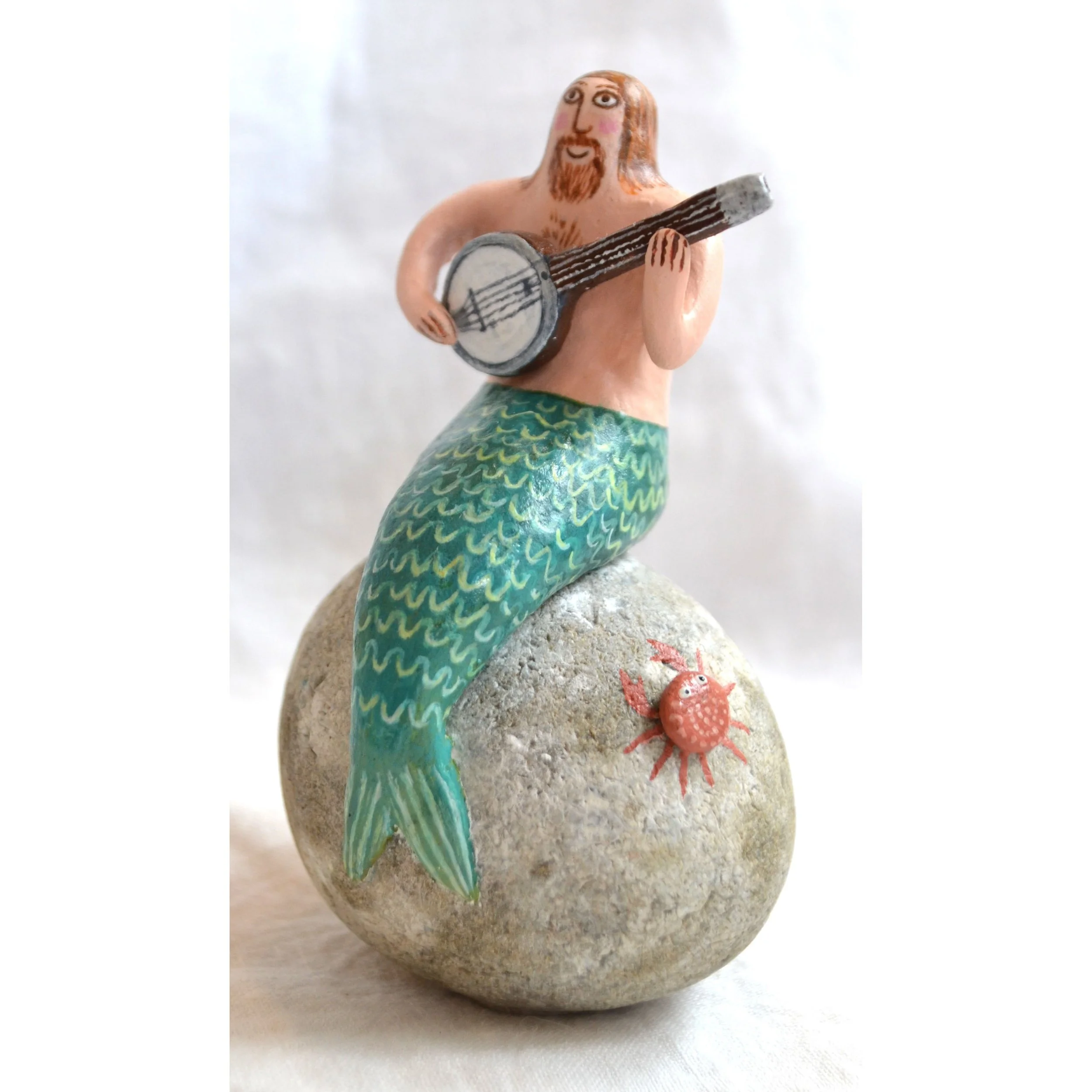 Merman with Banjo