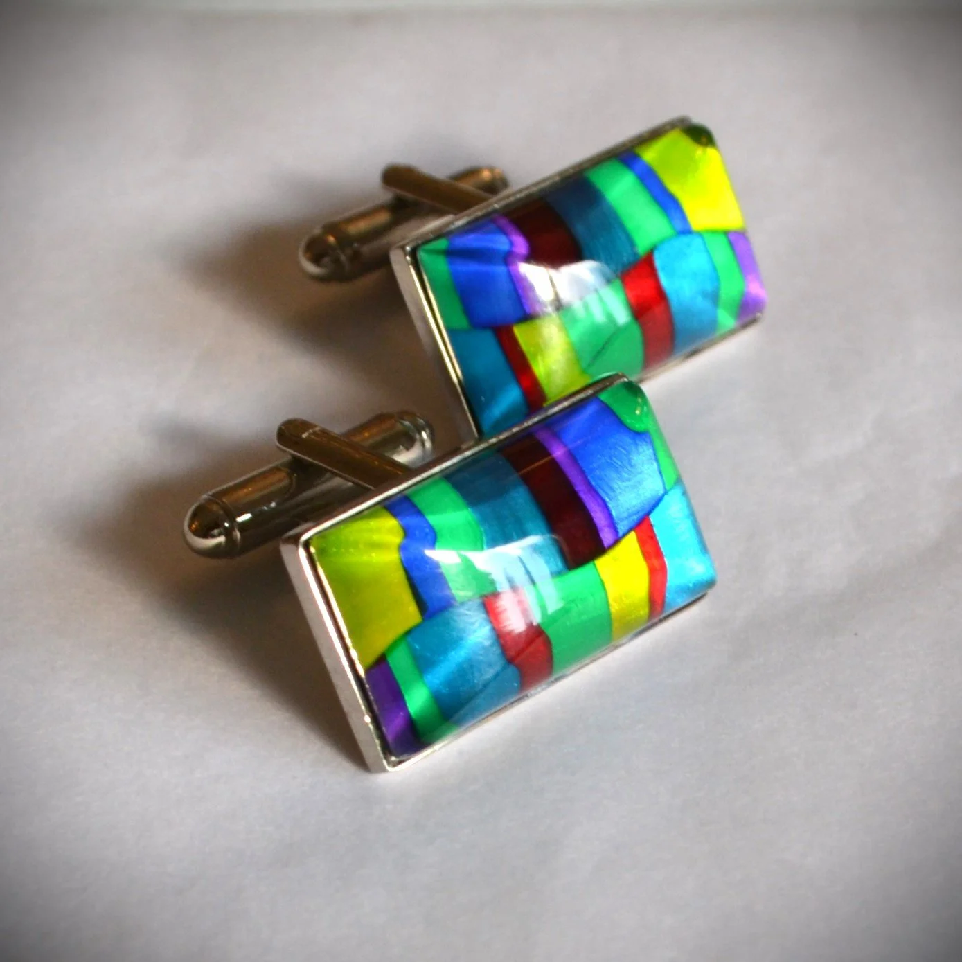 green split cufflinks 1.jpg
