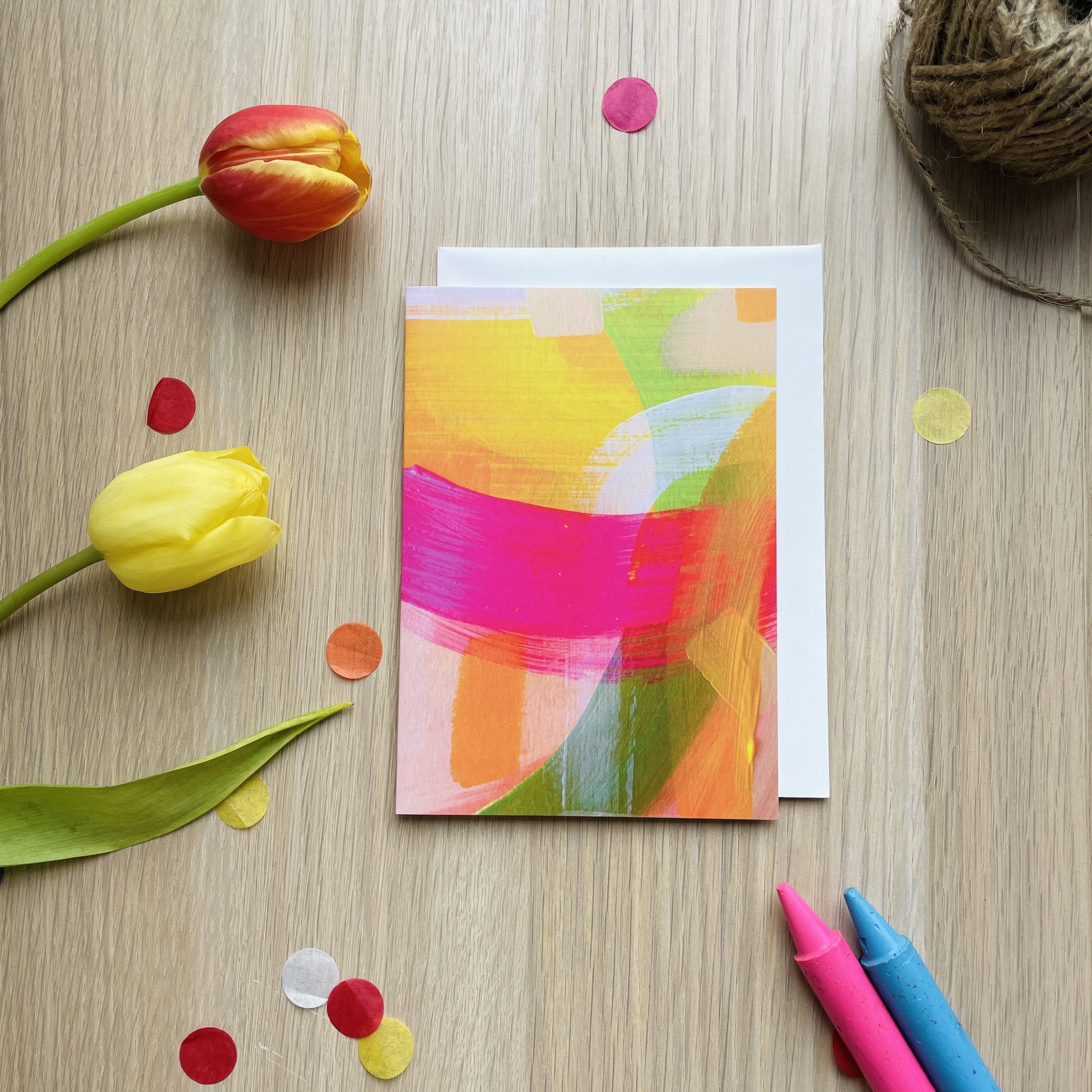 Summer Sun Greeting Card
