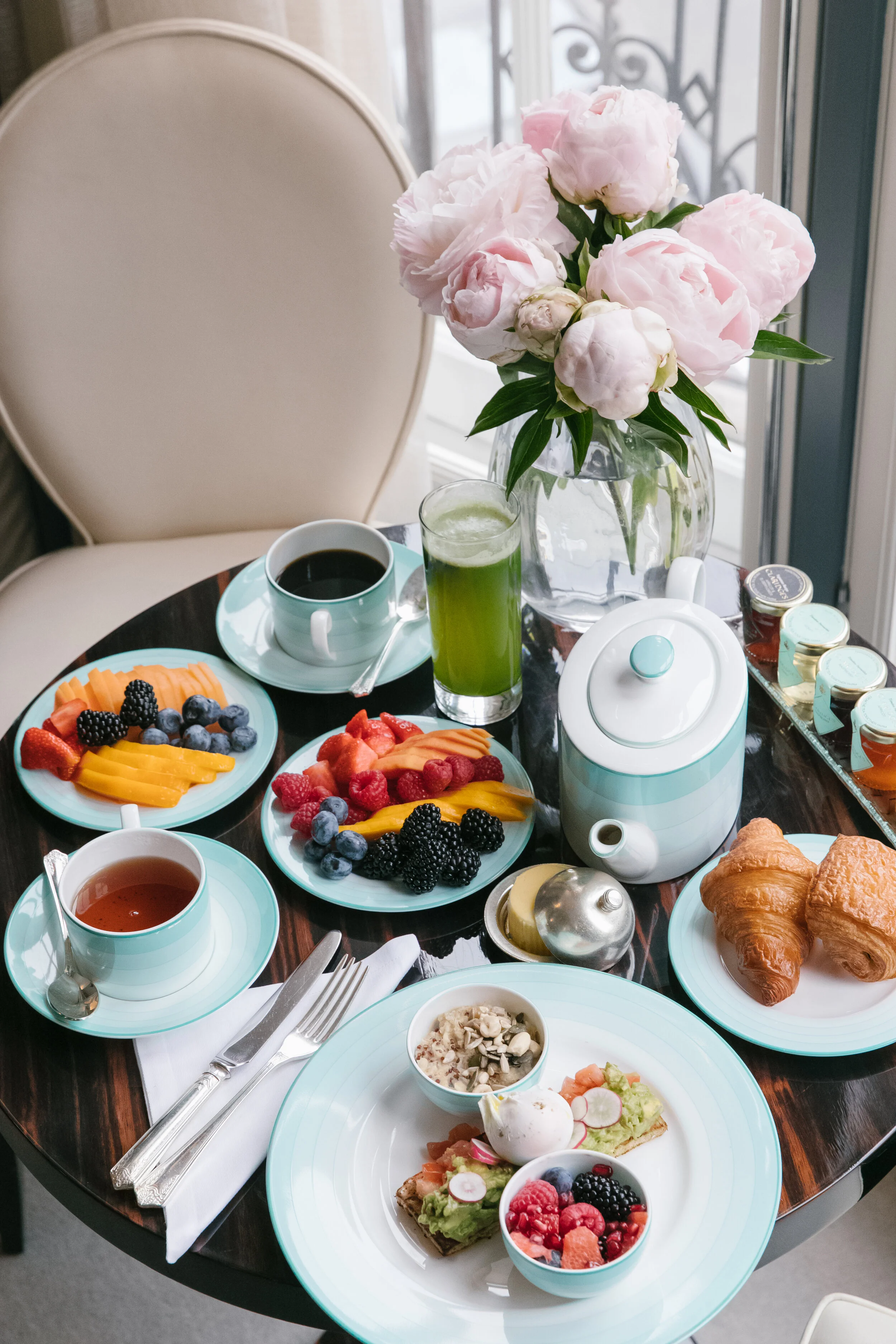 Gulshan London Breakfast at Claridge's