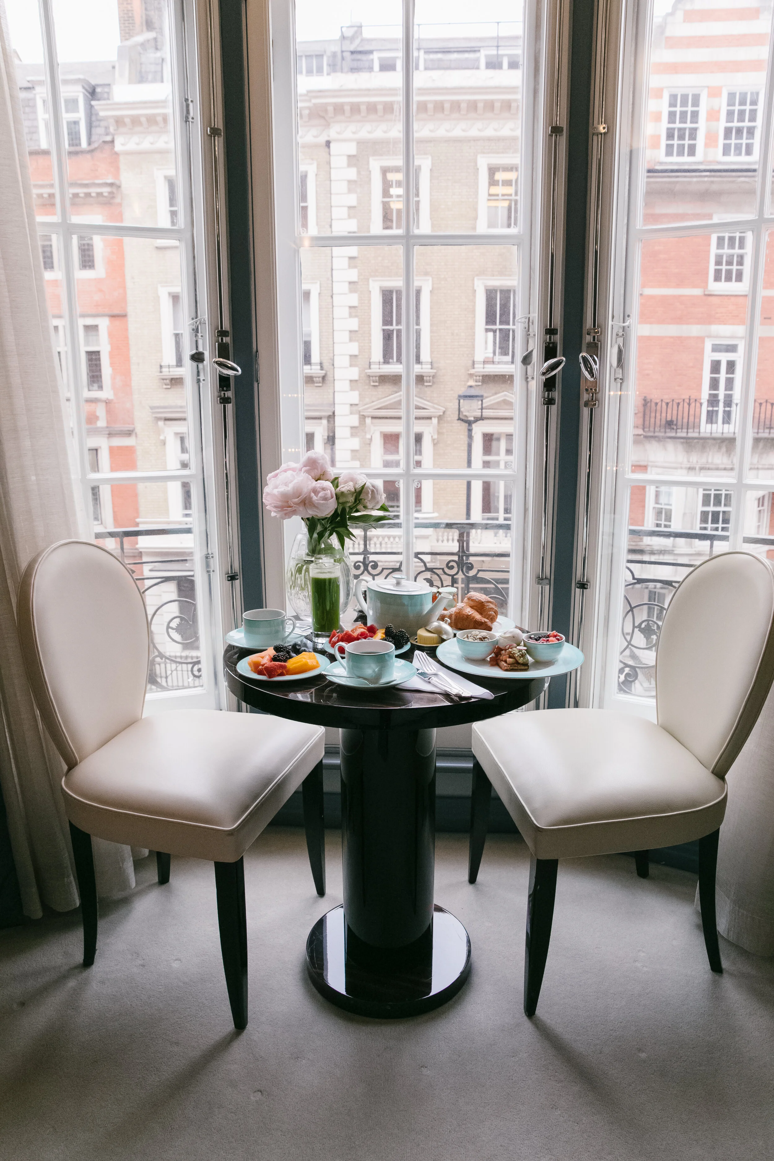 Gulshan London Breakfast at Claridge's