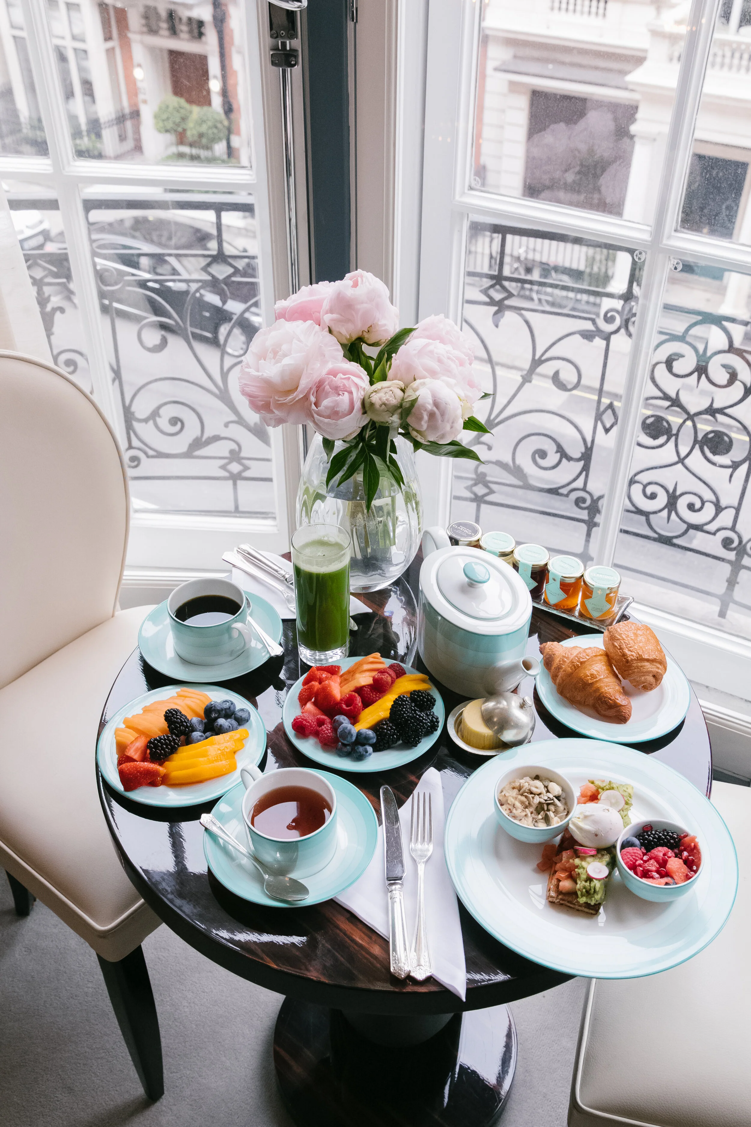Gulshan London Breakfast at Claridge's