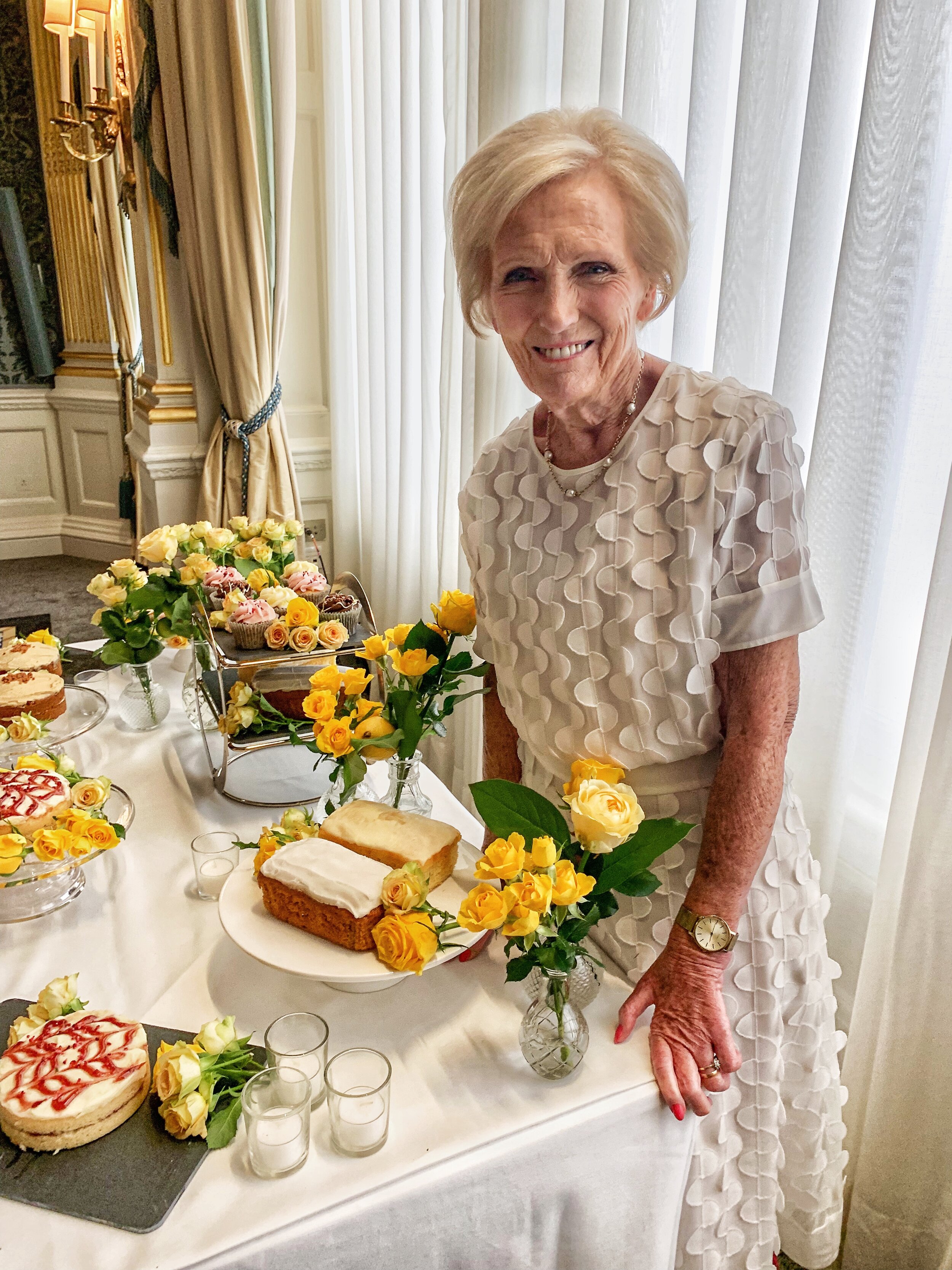 Afternoon Tea at Claridge's with Mary Berry