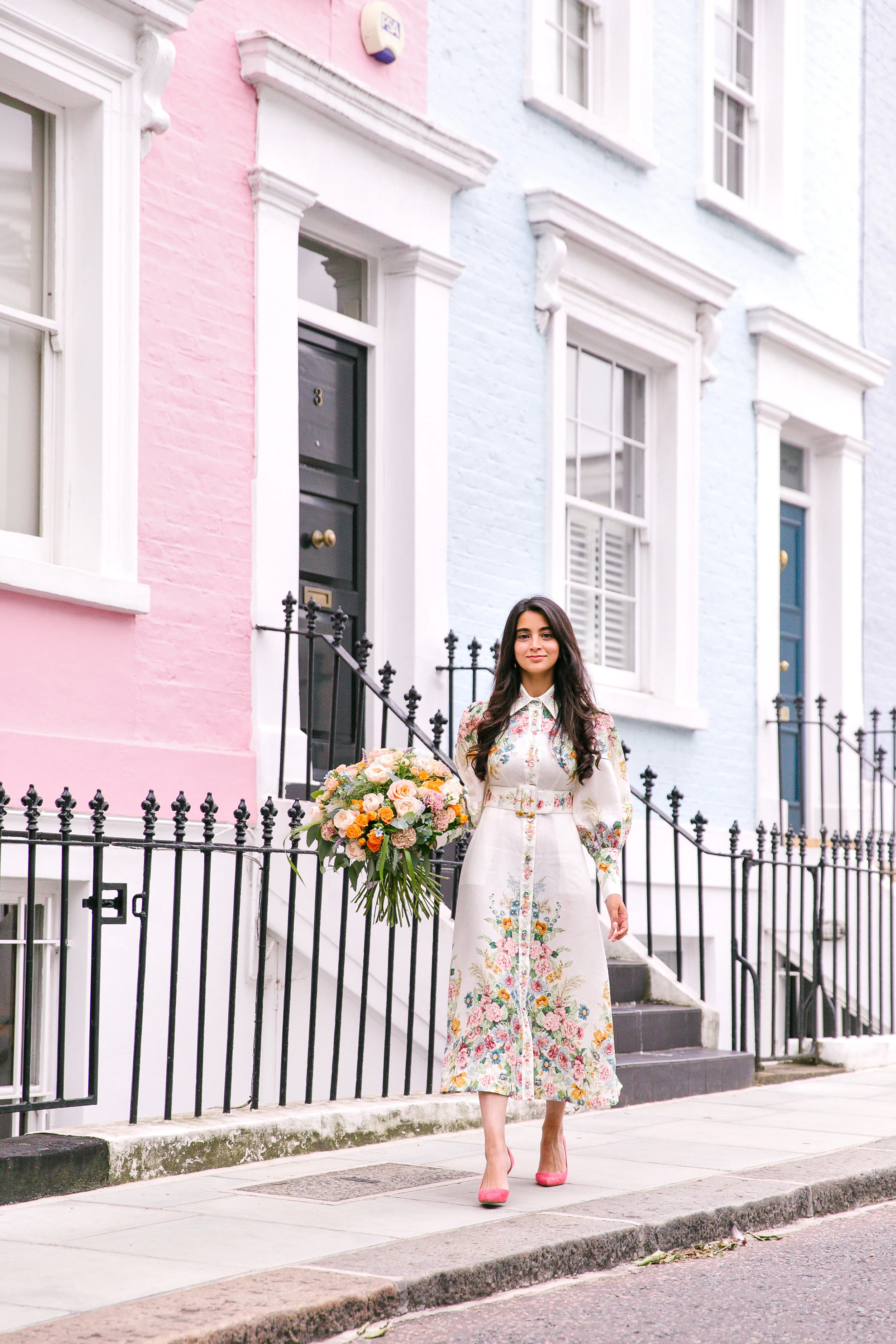 Pink Houses of Notting Hill