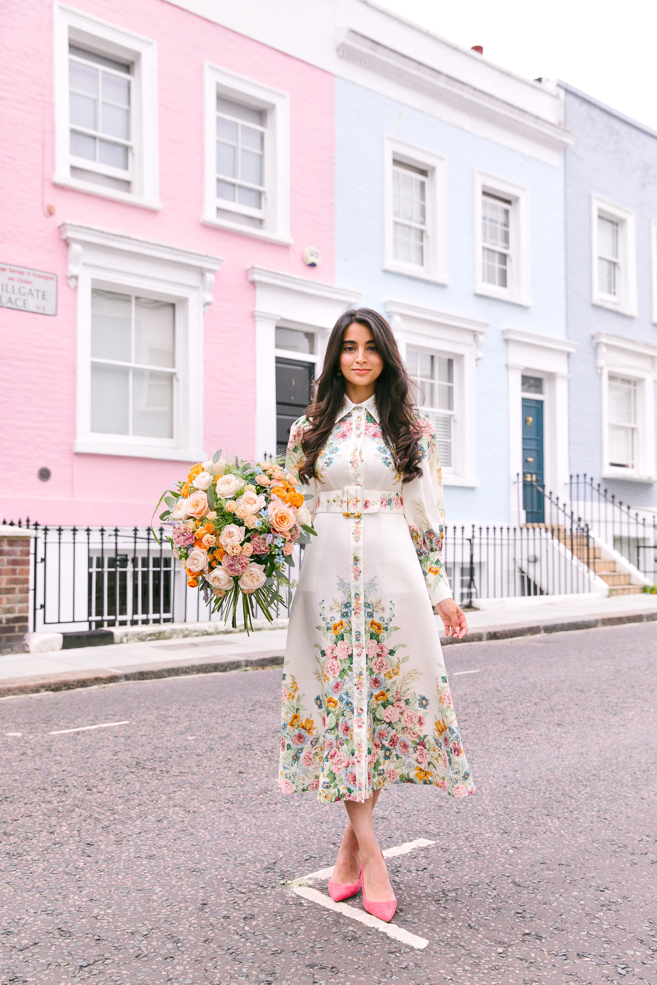 Pink Houses of Notting Hill