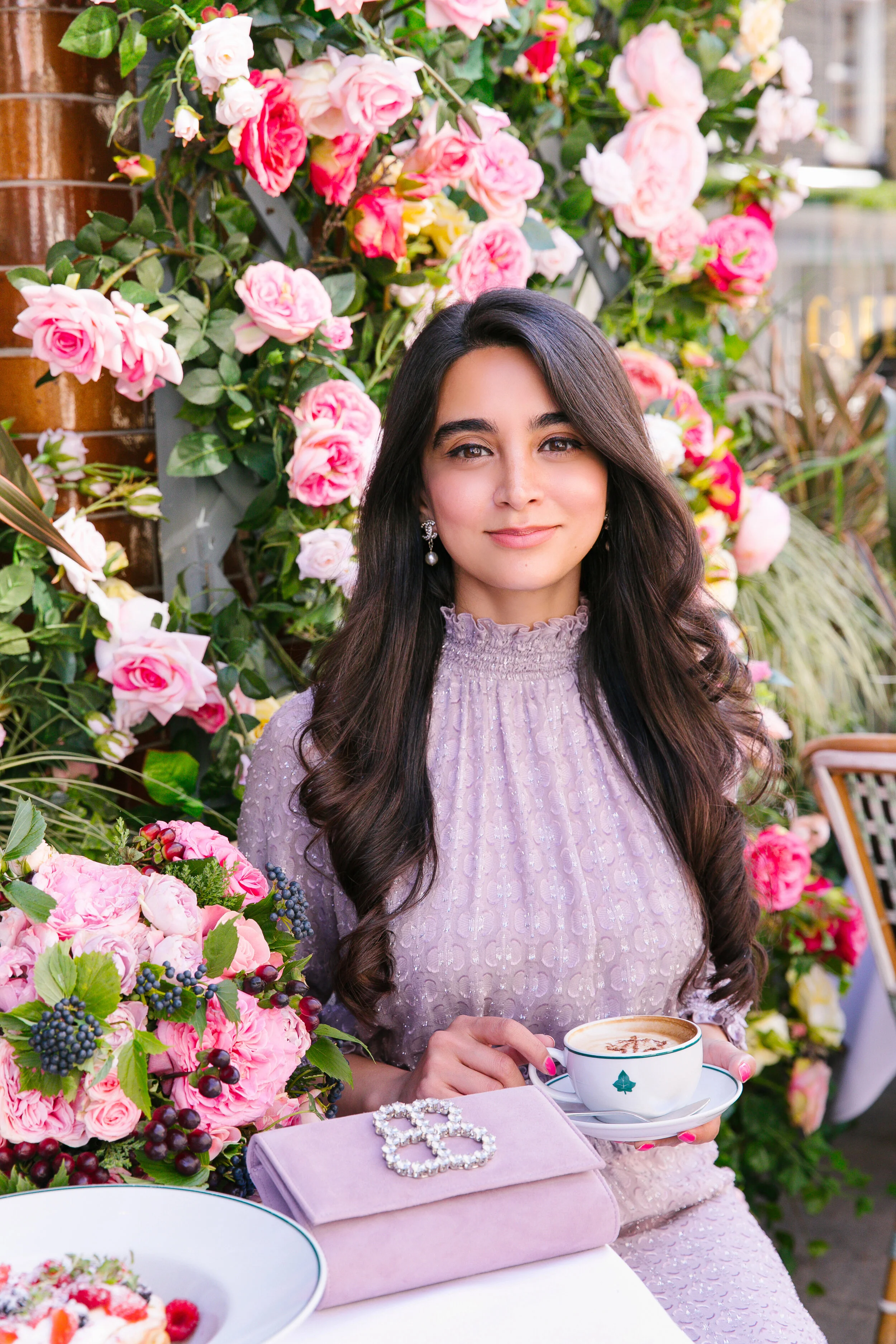 Pancakes and Florals at the Ivy