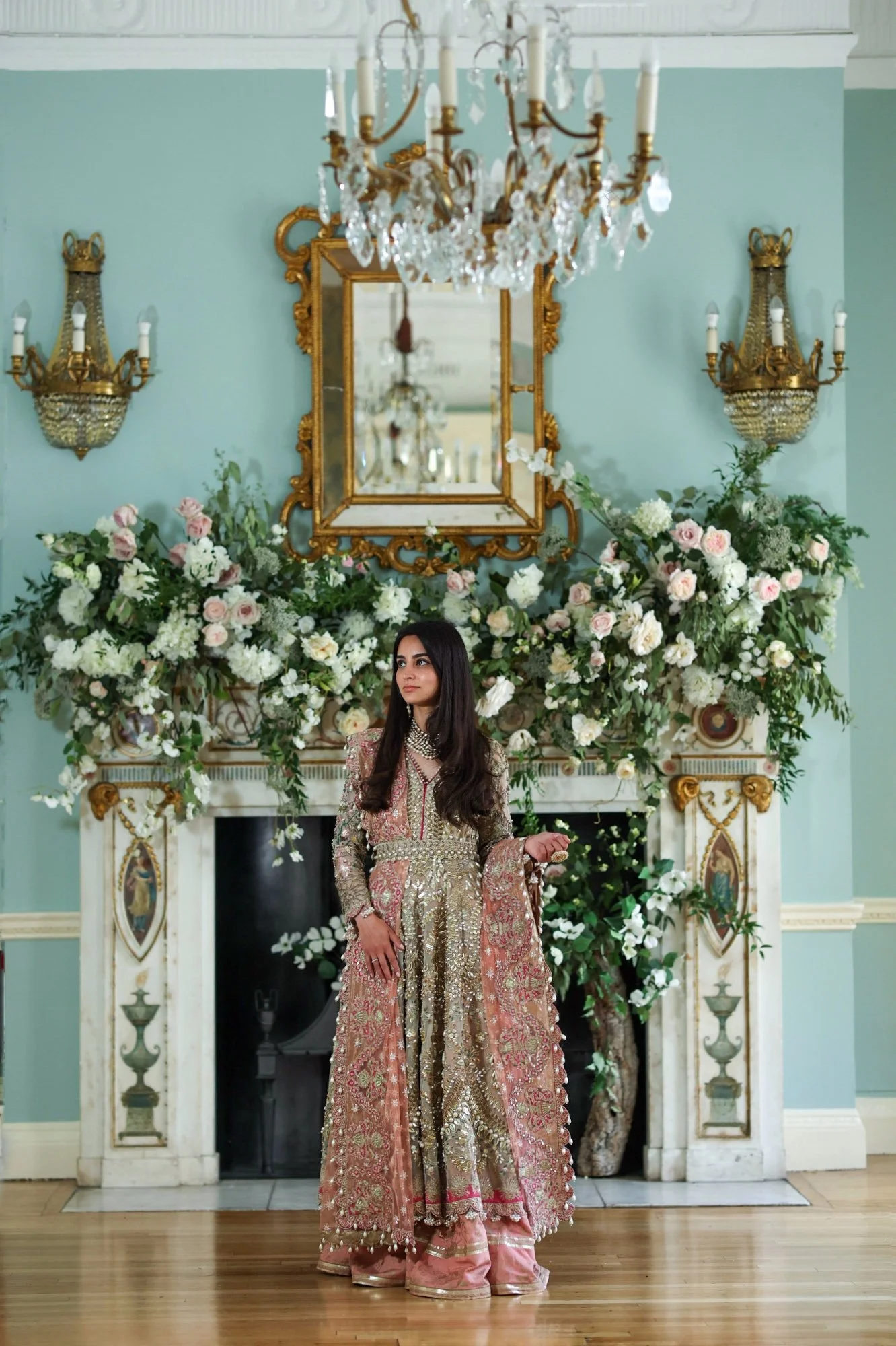 Laila, Persian Shikargah Motifs by Sana Safinaz