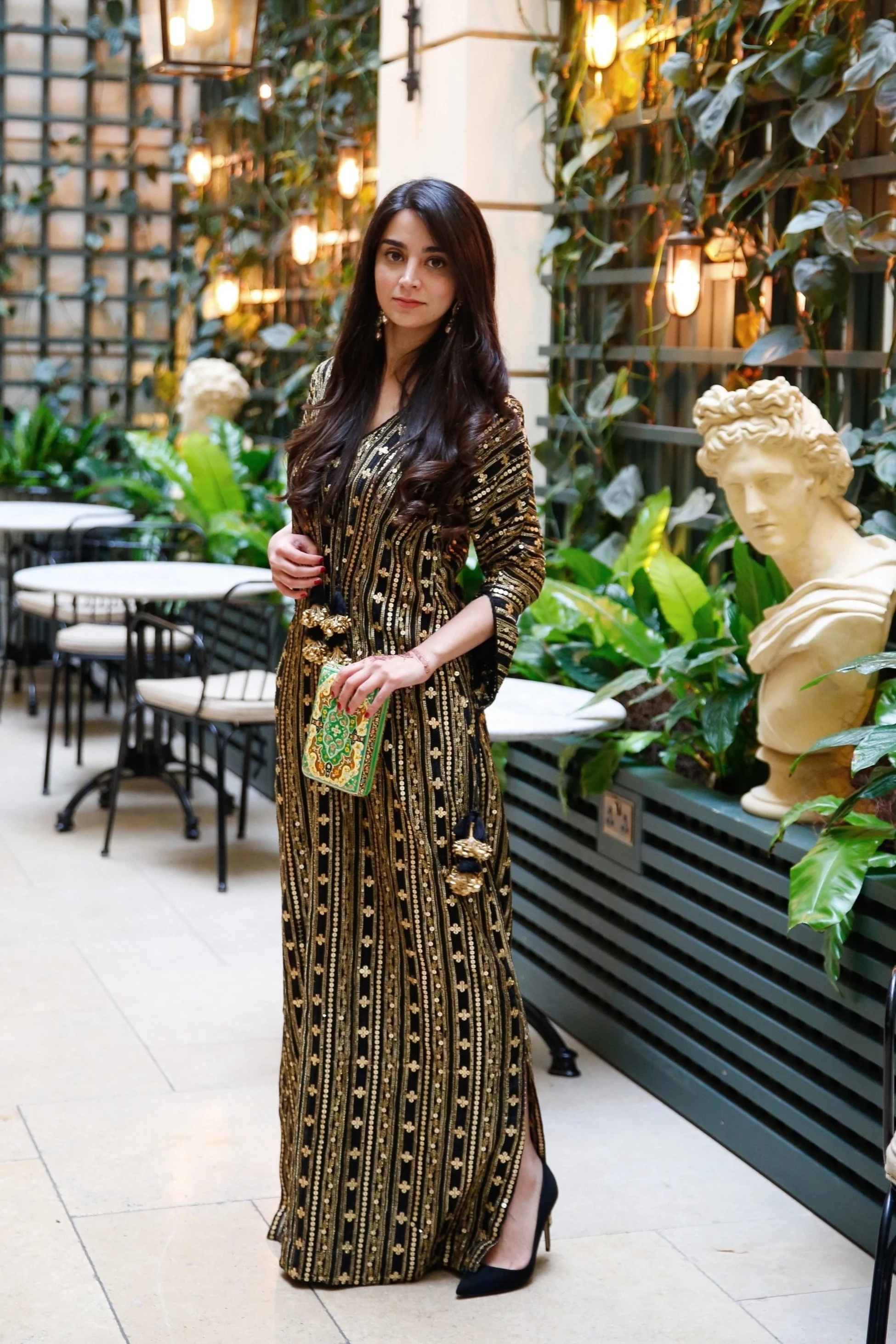 Chaap by Sehrish Rehan, A Striking Embellished Kaftan 