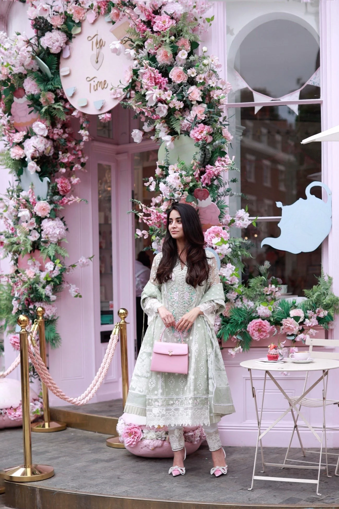 Perfect for Afternoon Tea, A Mint Kalidaar by Farah Talib Aziz 