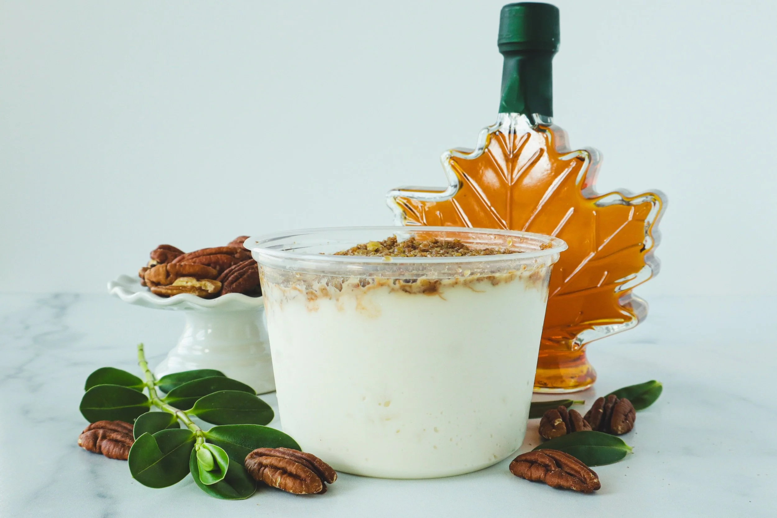 Maple Pecan Greek Yogurt